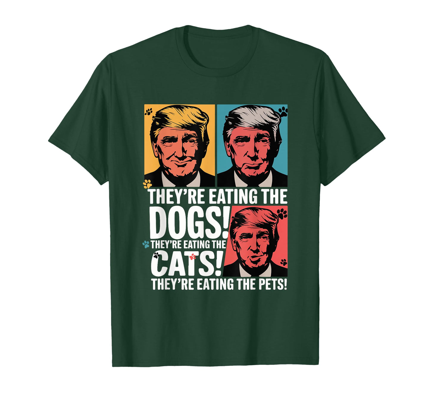 They're Eating The Dogs Trump Vs Kamala 2024 Election Debate T-Shirt