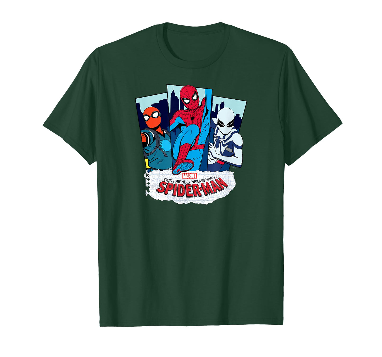 Your Friendly Neighborhood Spider-Man - Suit Panels T-Shirt