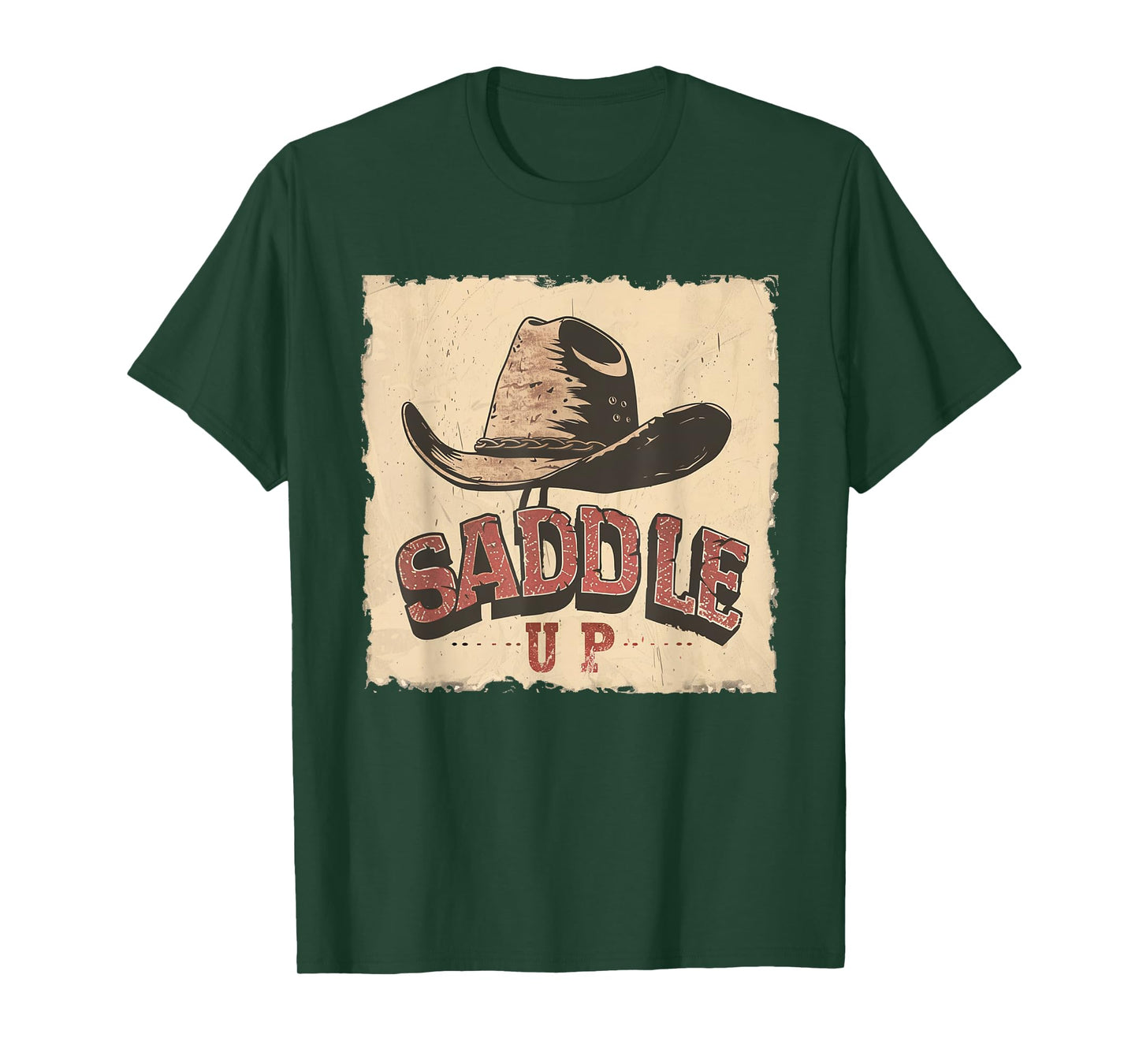 Saddle Up Outfit for a Great Western Journey T-Shirt