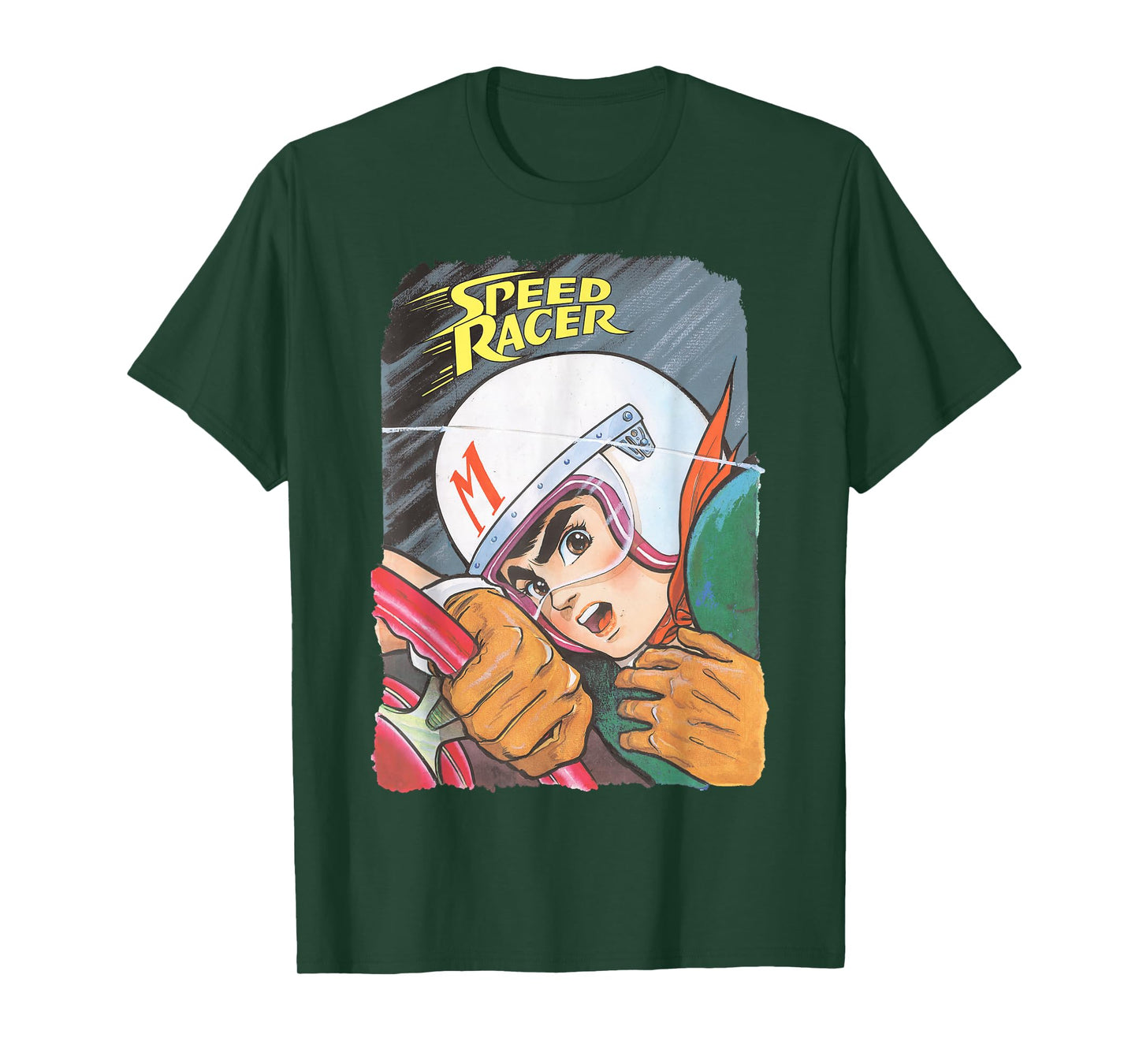Manga Speed Racer Logo Close T-Shirt