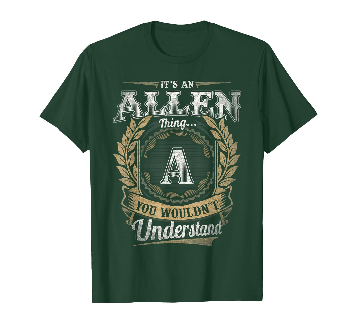 Allen Last Name Shirt It's an Allen Thing T-Shirt