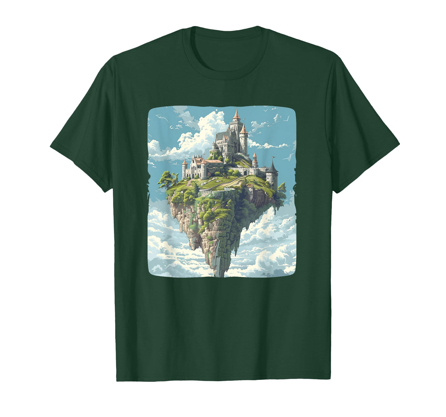 Awesome Castle in the Sky Costume for Boys and Girls T-Shirt