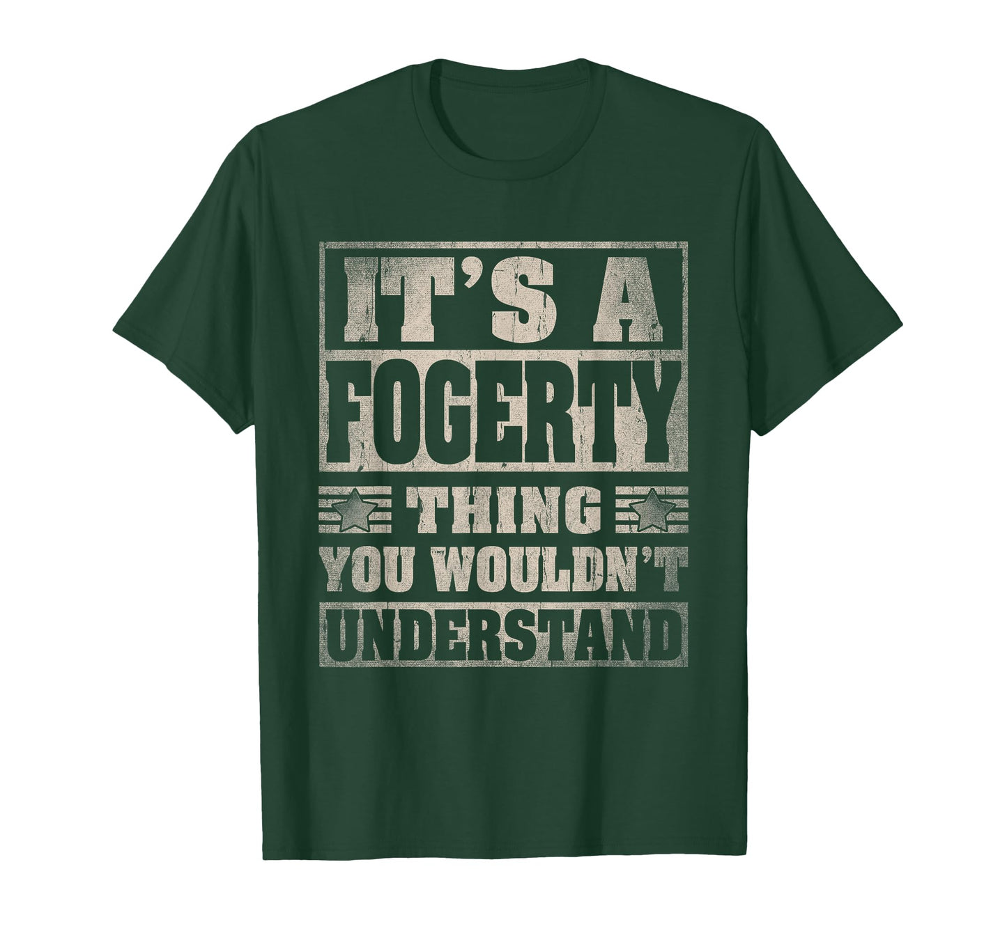 Fogerty Last Name Shirt It's A Fogerty Thing T-Shirt