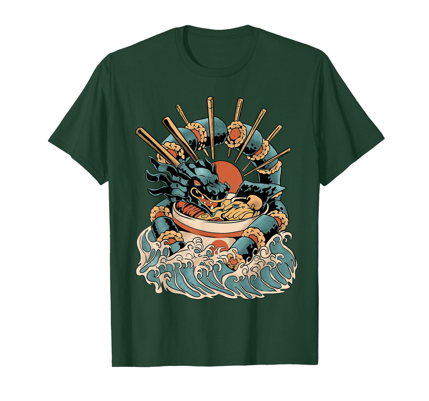 Sushi Dragon Ramen T-Shirt