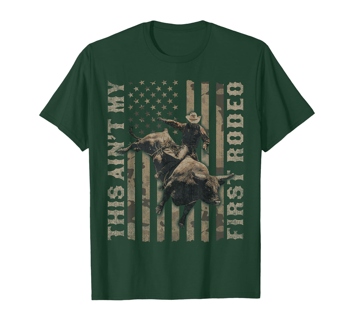 This Ain't My First Rodeo Funny Cowboy T-Shirt