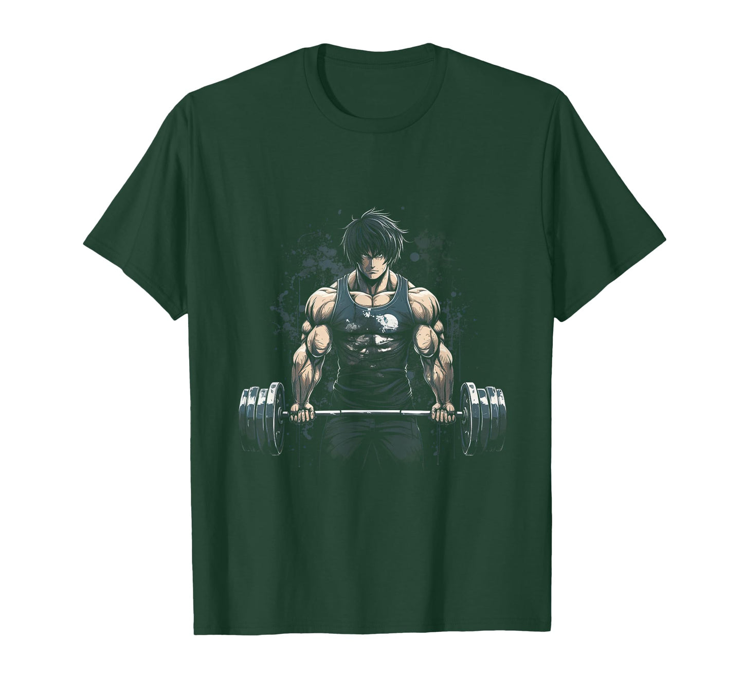 Anime Young Deadlift Fitness Motivation Strenght T-Shirt