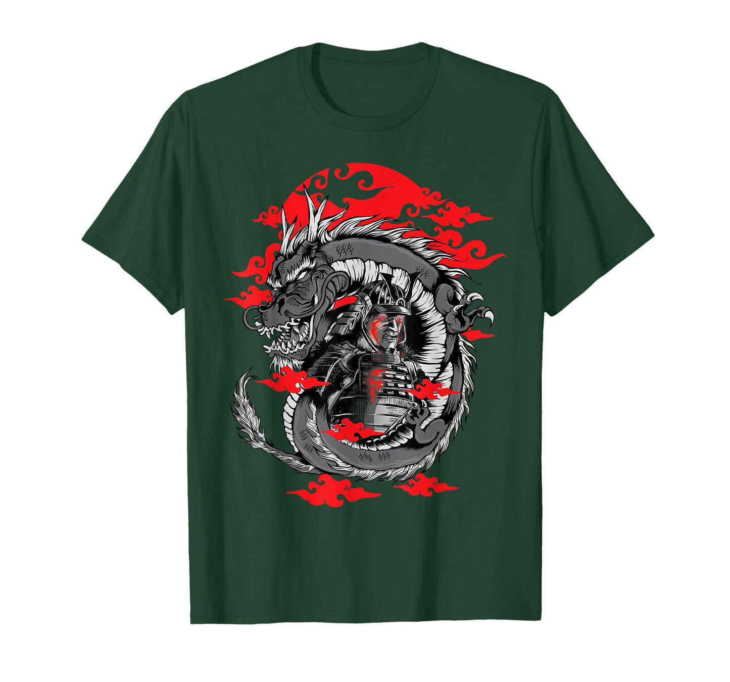 Samurai - Dragons - Otaku - Shogun - Mountain - Japan T-Shirt