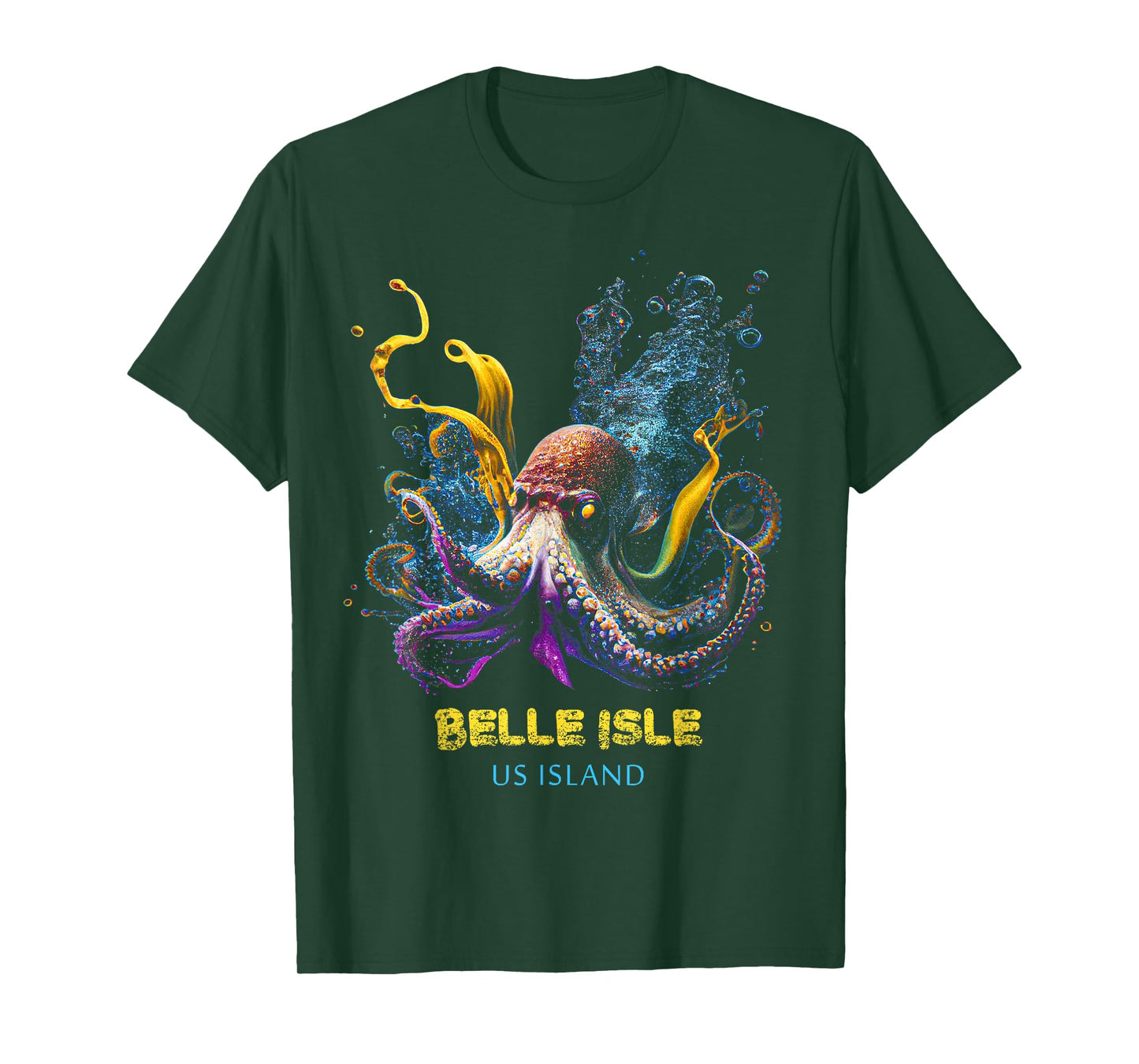 Belle Isle US Island T-Shirt