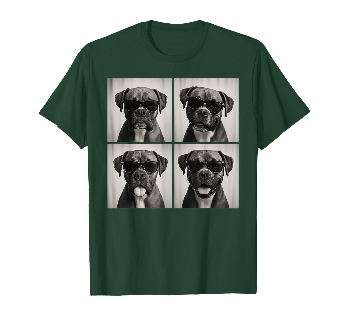 Funny Boxer Dog Lover Cute Boxer Photo Booth T-Shirt
