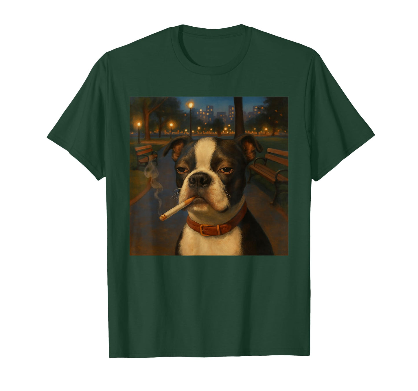 Funny Smoking Dog Meme Cigarette Gen Z Meme Dog Lover T-Shirt