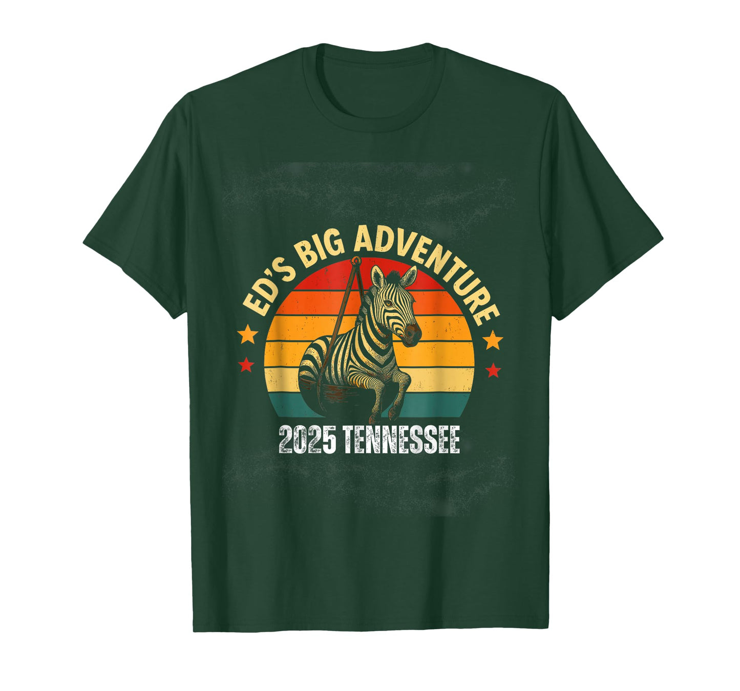 Ed's Adventure , Ed the Zebra Tennessee 2025 T-Shirt