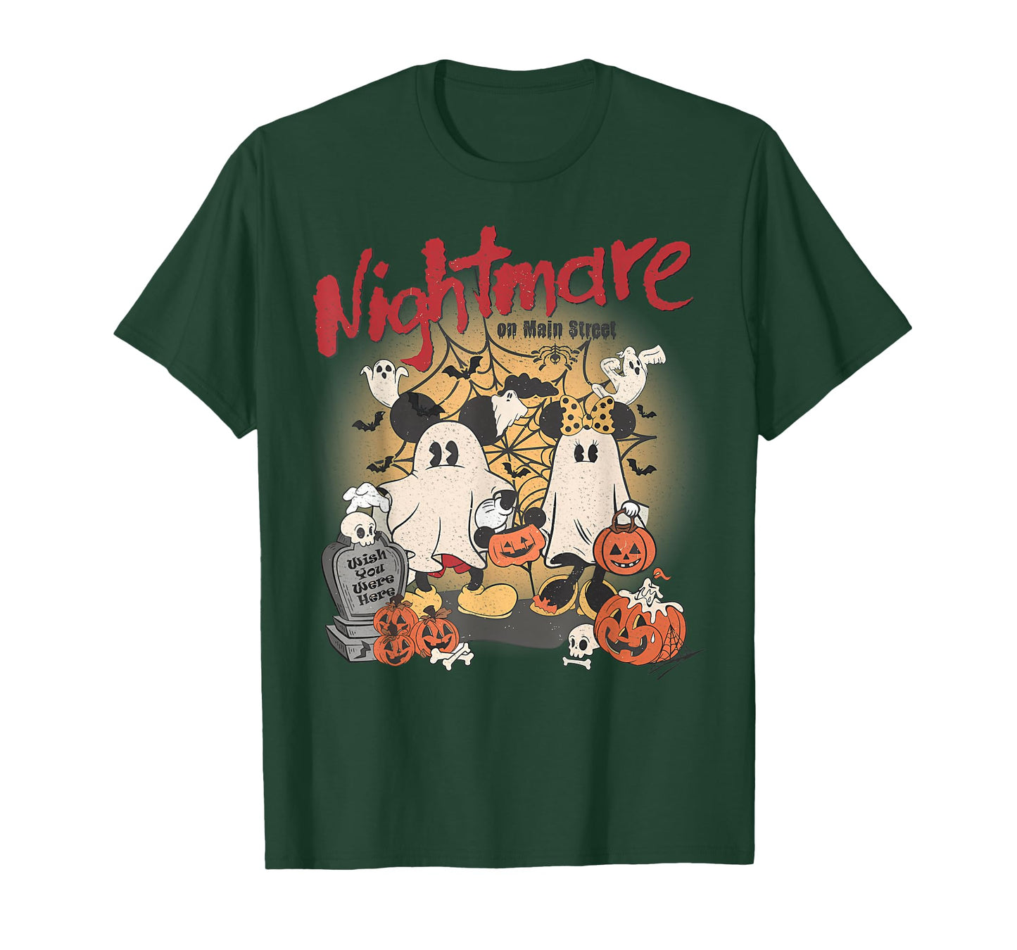 Halloween Nightmare On The Main Street T-Shirt