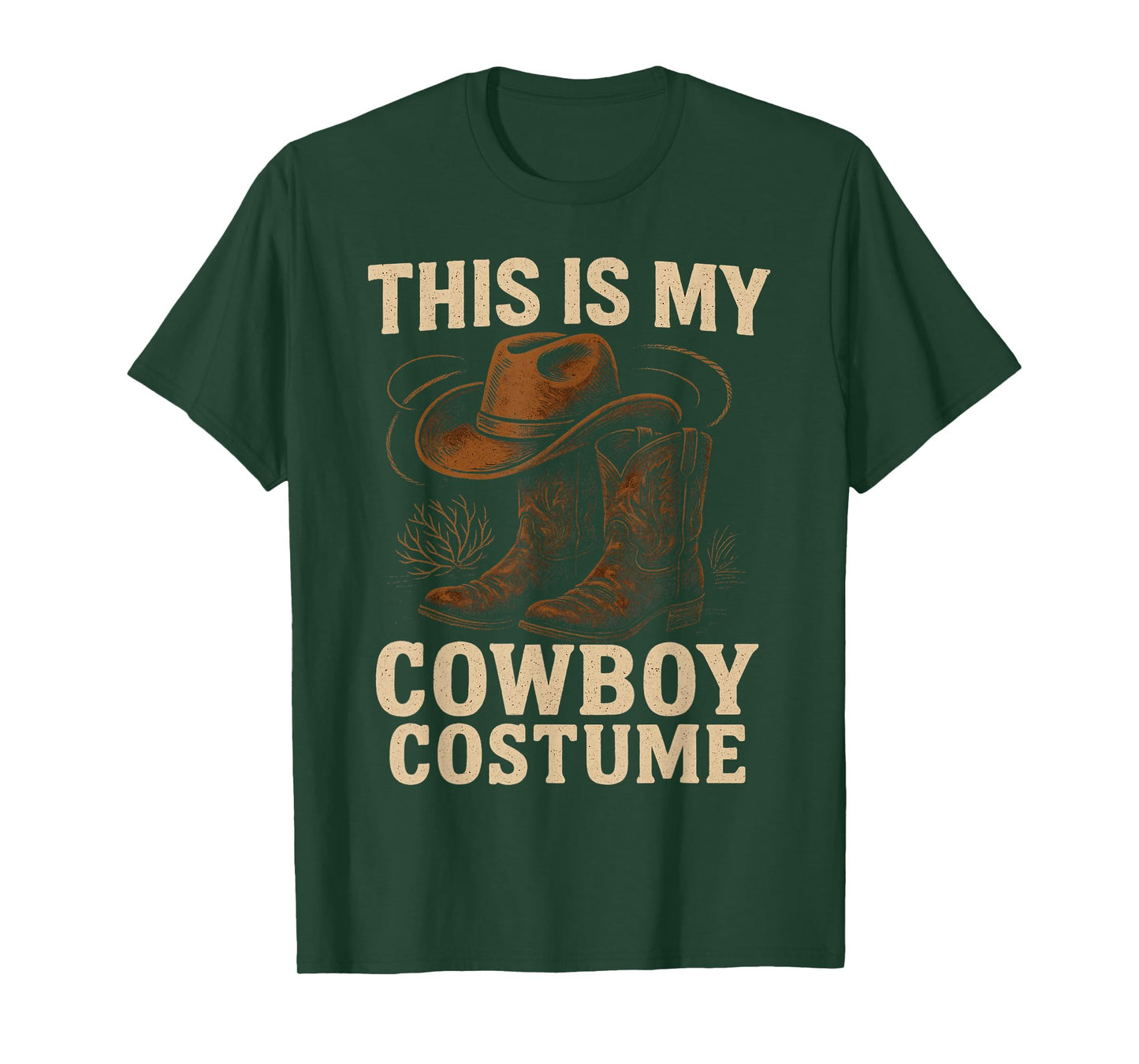 Cowboy Costume Country Western Costume Men Women T-Shirt