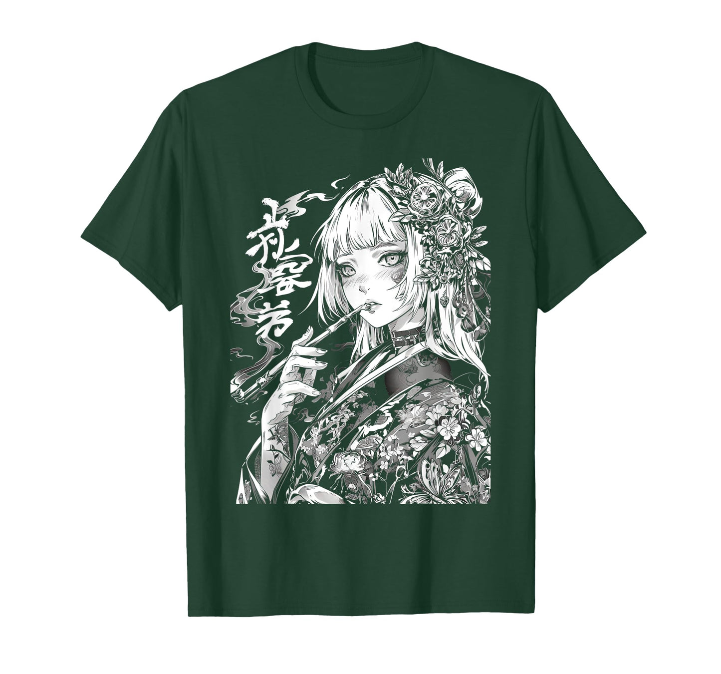 Waifu Anime Horror Girl Aesthetic T-Shirt