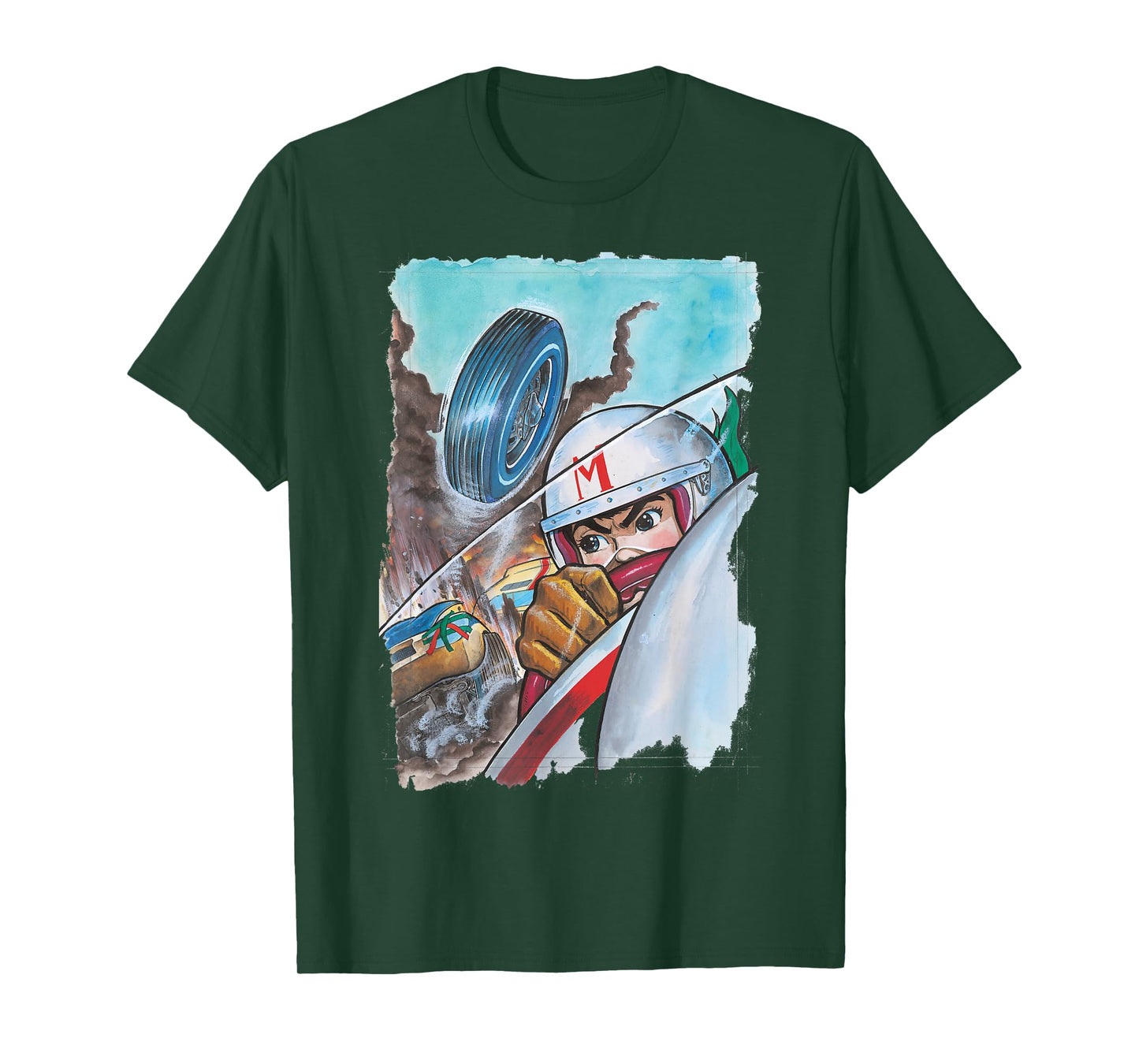 Manga Speed Racer Crash T-Shirt