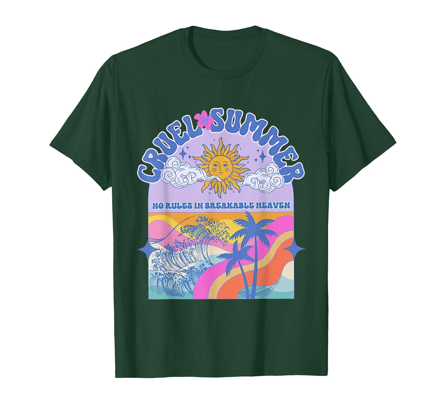 Retro Cruel Summer No Rules In Breakable Heaven T-Shirt