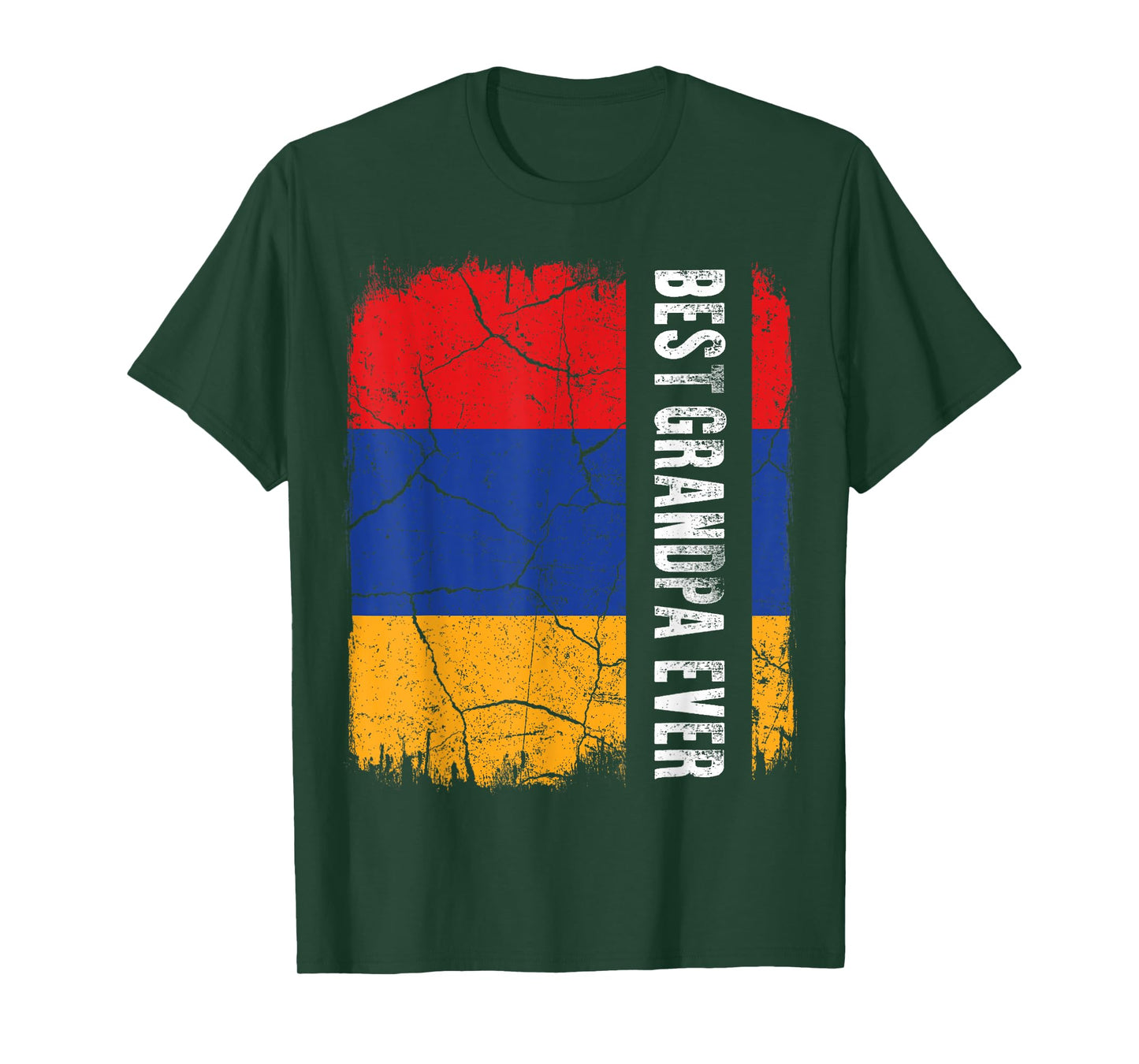 Best Armenian Grandpa Ever Armenia Flag Father's Day T-Shirt