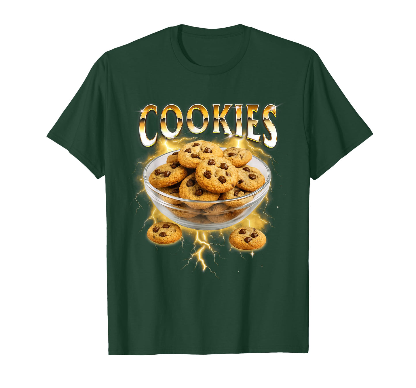 Cookies Lover Chocolate Chip Cookie Pastry Chef Baking T-Shirt