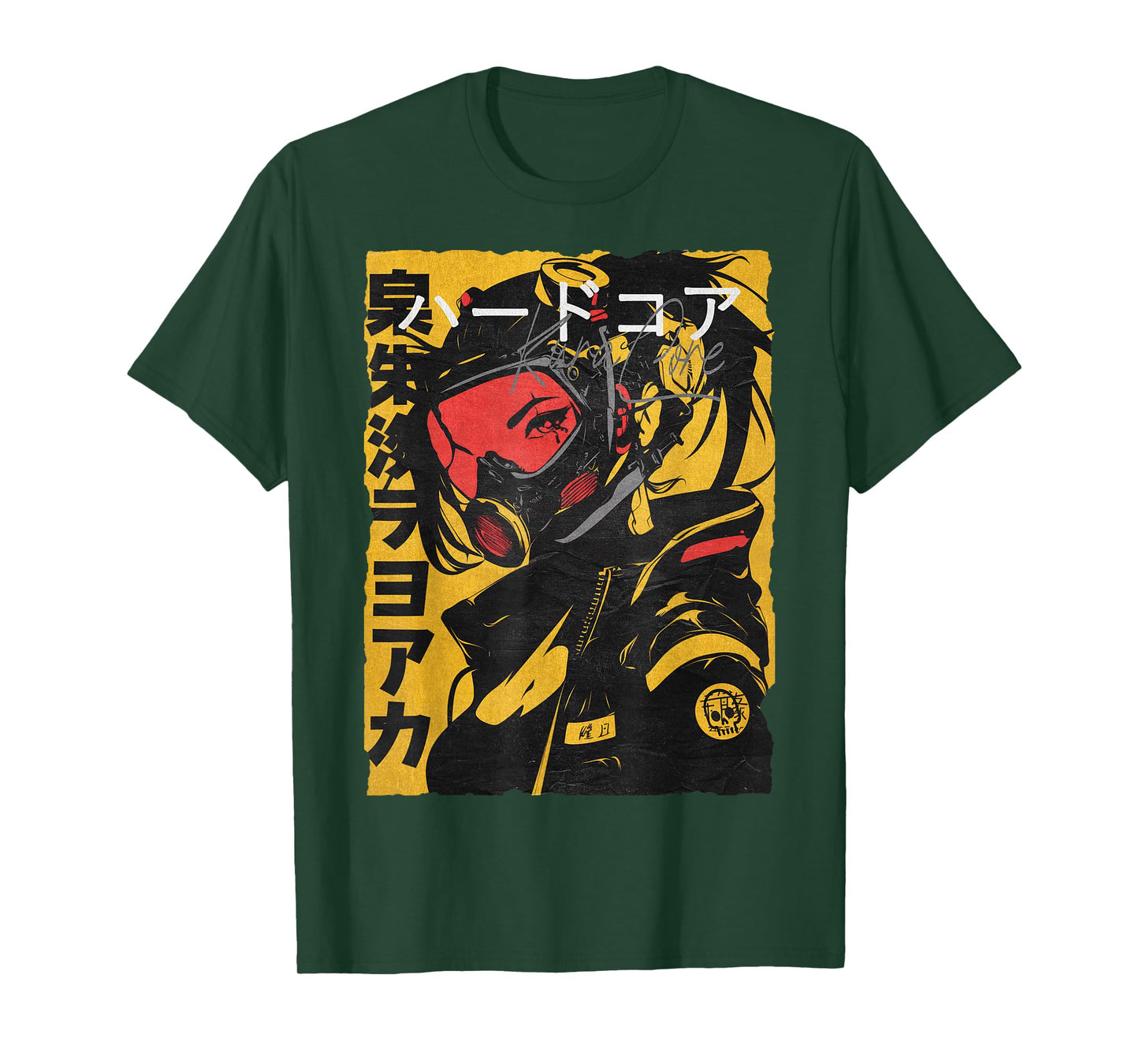 Japan Streetwear Cyberpunk Y2K Techwear Retro Manga Anime T-Shirt
