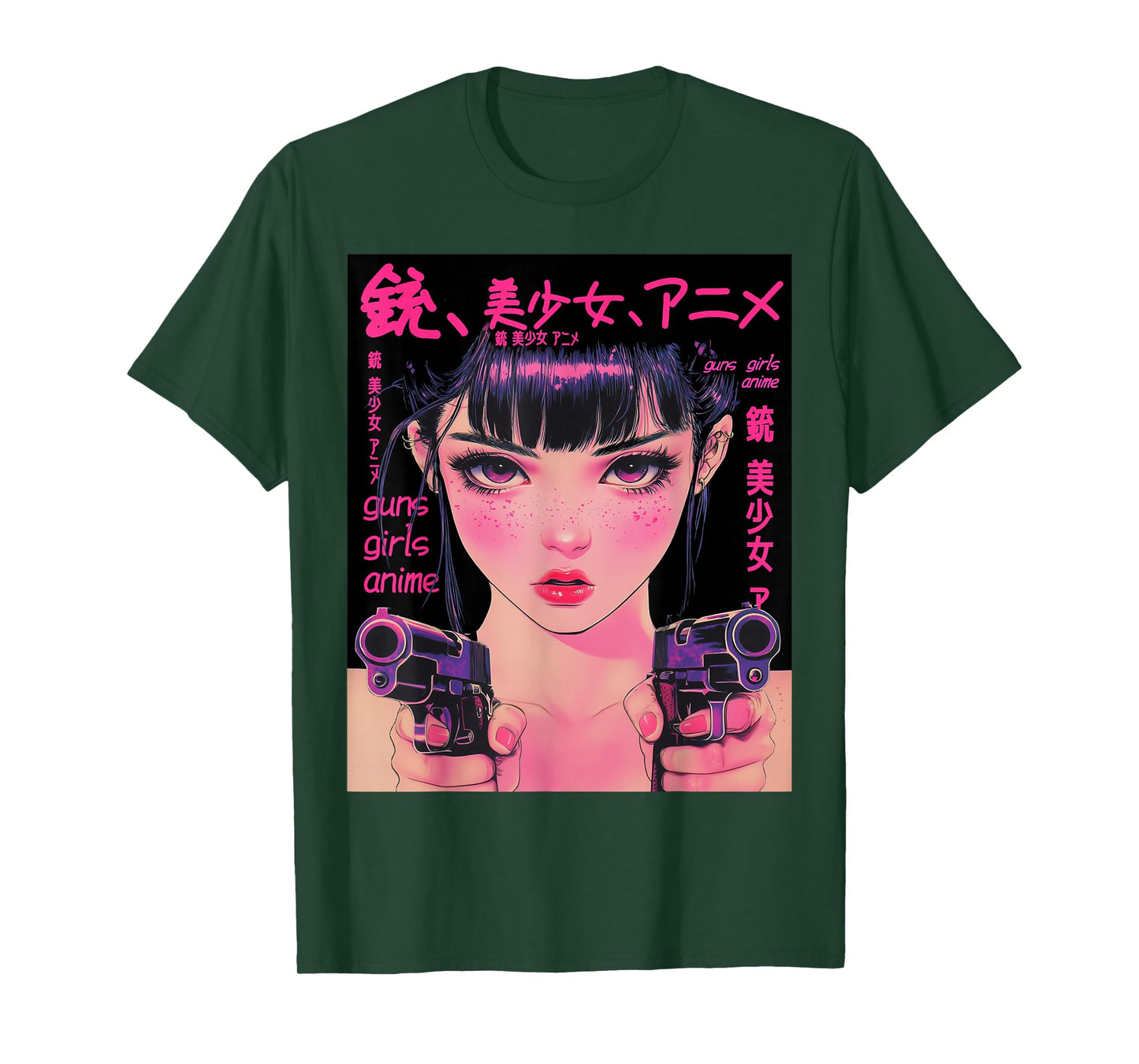 Anime Waifu Graphic T-Shirt