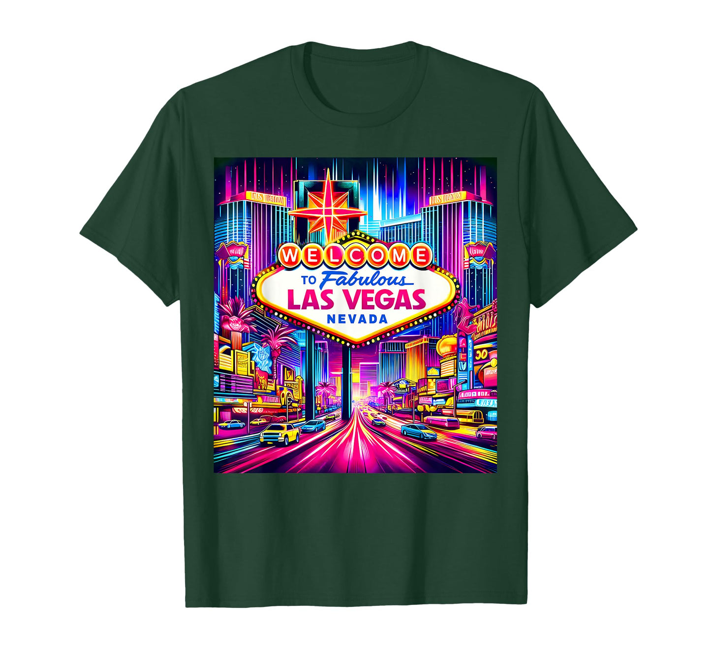 Las Vegas Nevada Design Las Vegas Souvenir - Men Women Kids T-Shirt