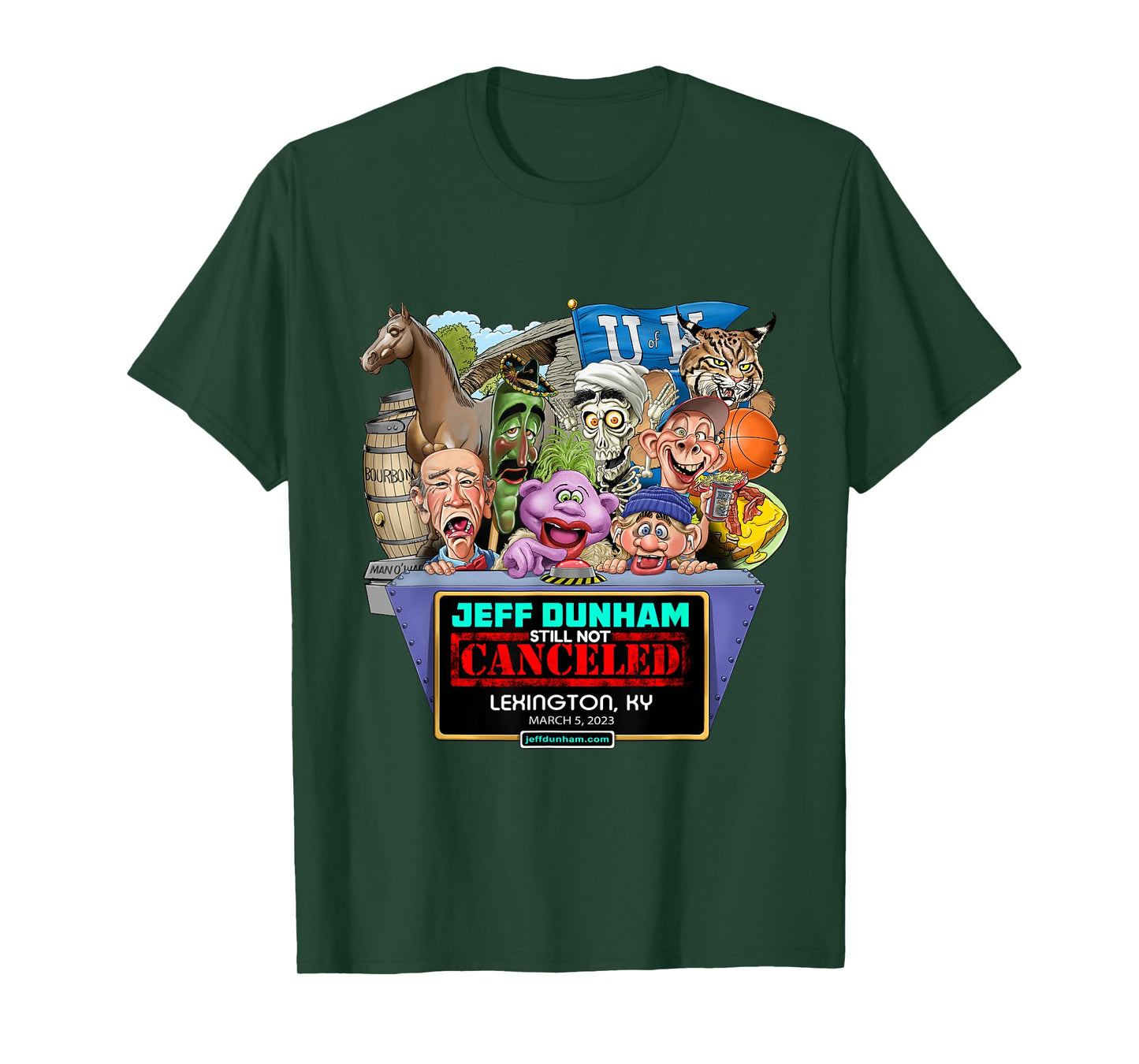 Jeff Dunham Lexington, KY (2023) T-Shirt