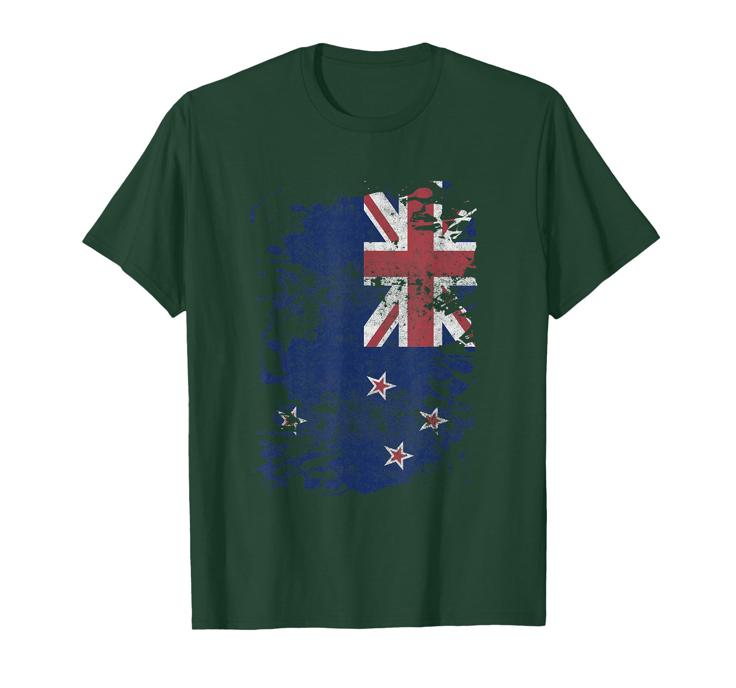 New Zealand Flag NZ Vintage Flag T-Shirt