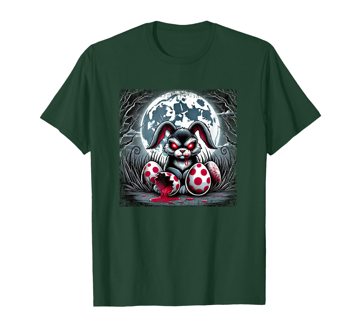 Easter Zombie Bunny Horror T-Shirt