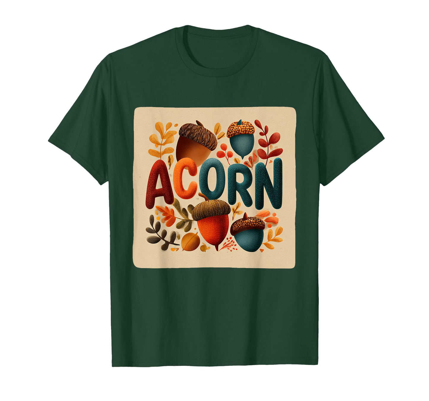 Awesome Fall Acorn Costume for Boys and Girls T-Shirt