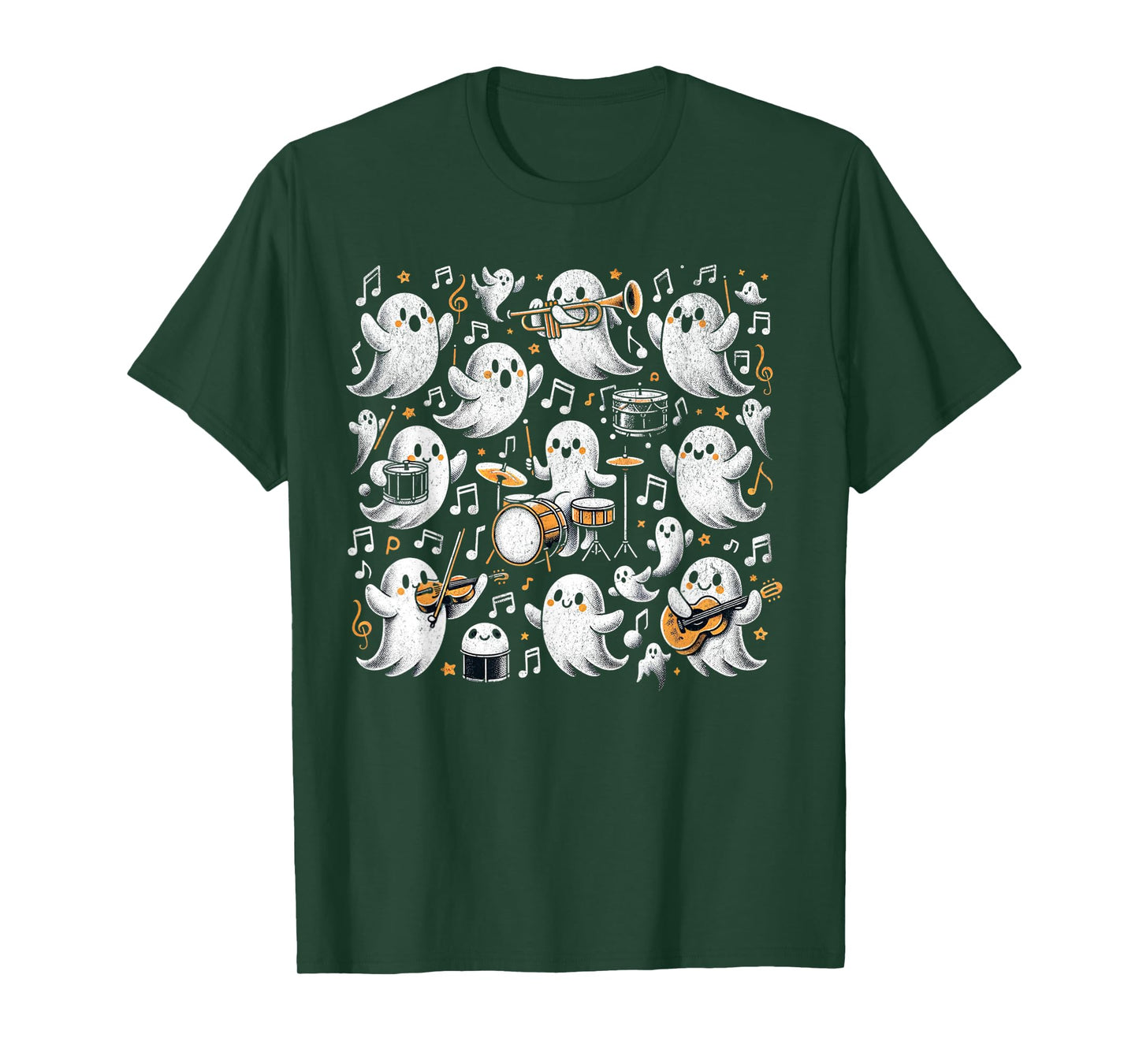 Vintage Music Teacher Halloween Music Teacher Education T-Shirt