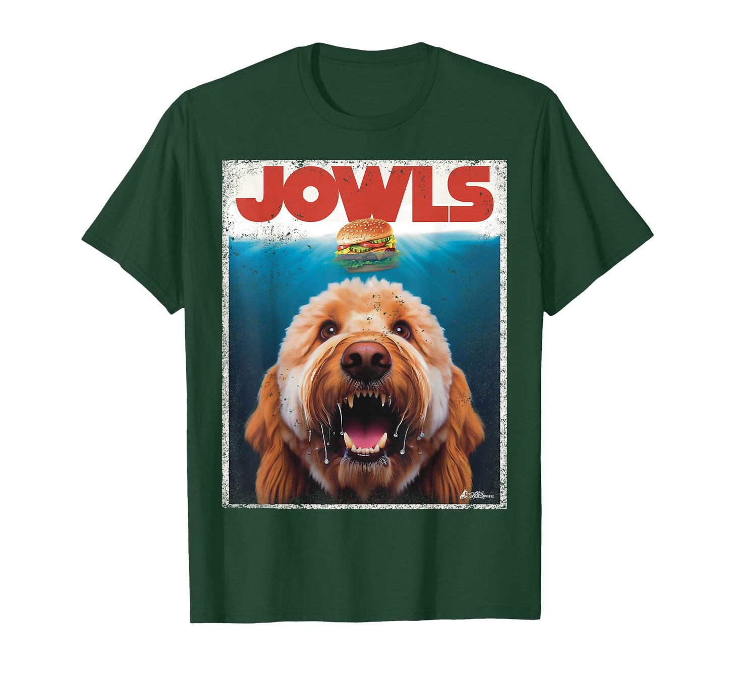 Funny Labradoodle Jowls Tee, Fawn Lab Doodle Mom Top, Dad T-Shirt