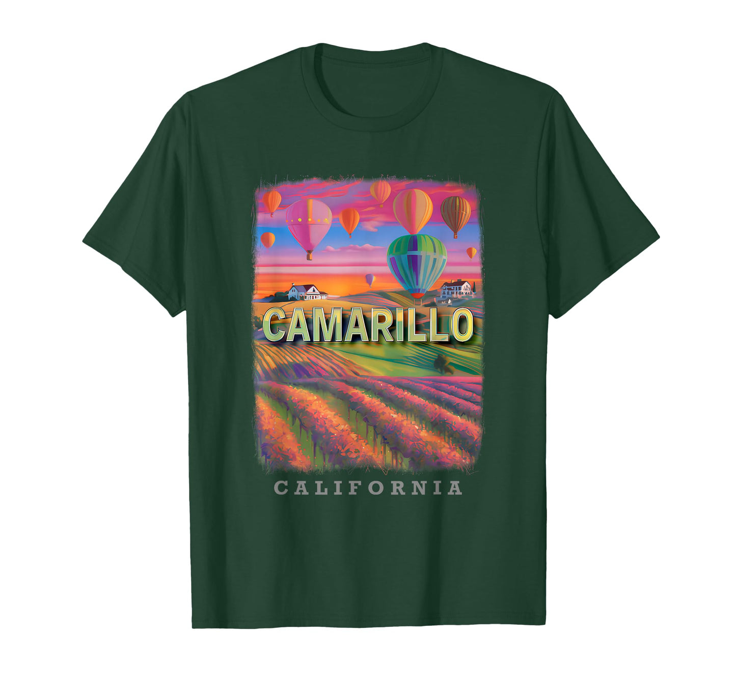 Camarillo California CA Countryside Charm SD399 T-Shirt