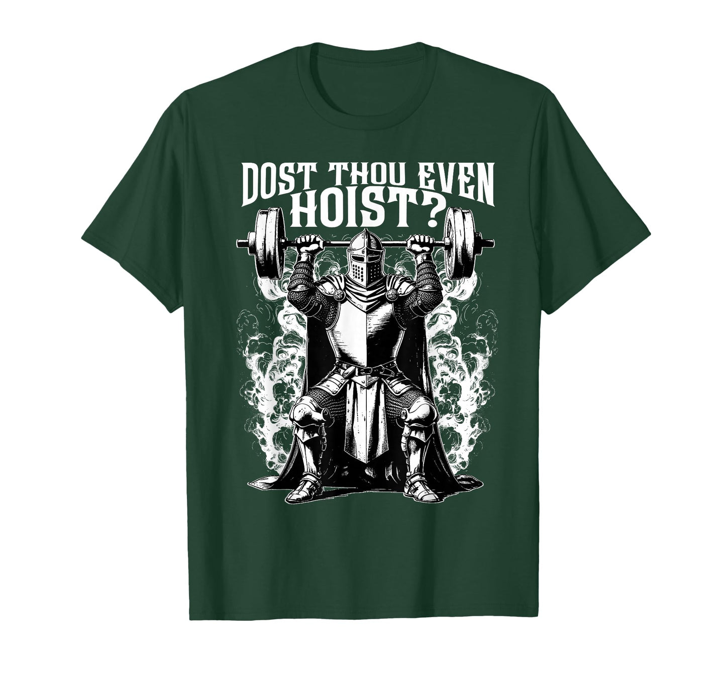 Funny Gym Workout Dost Thou Even Hoist Medieval T-Shirt