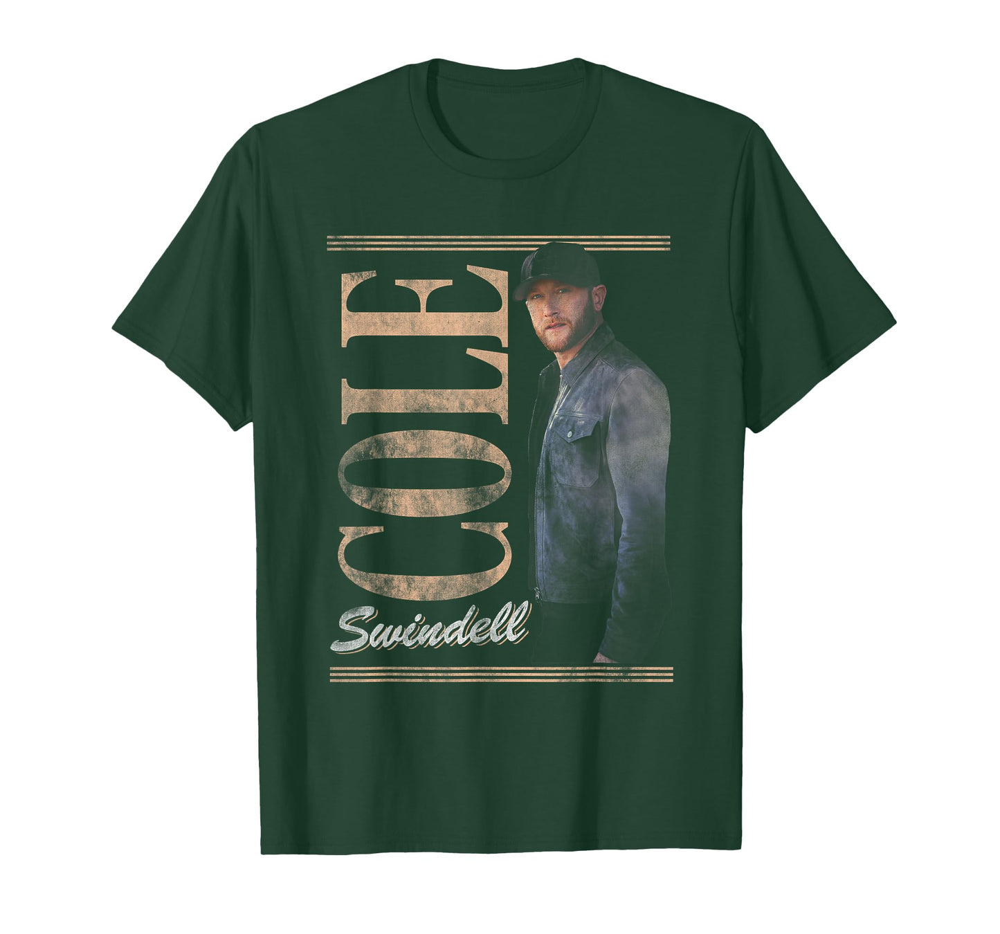 Cole Swindell Heads Carolina T-Shirt