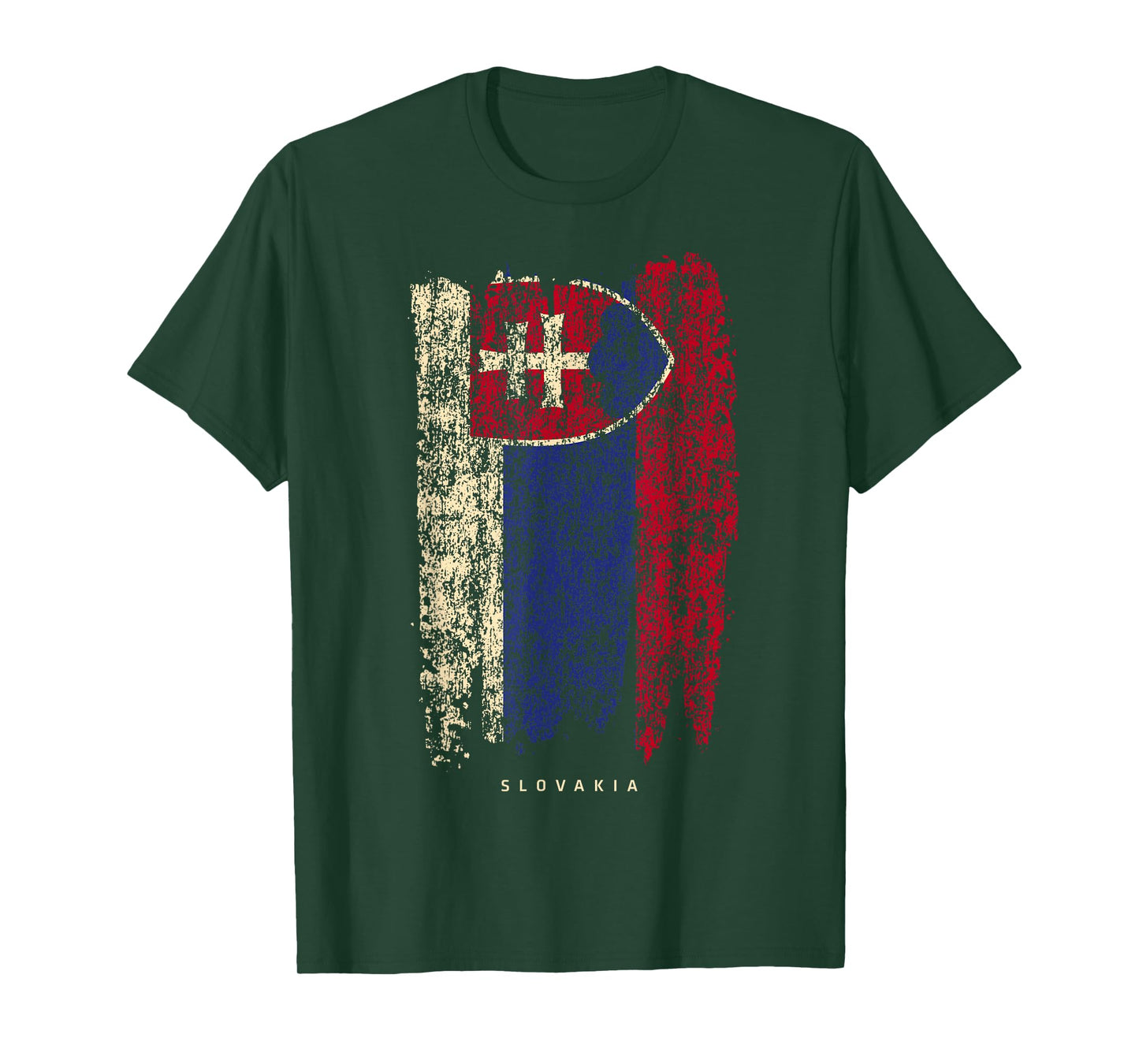 Vintage Slovakia Flag Retro Slovak T-Shirt