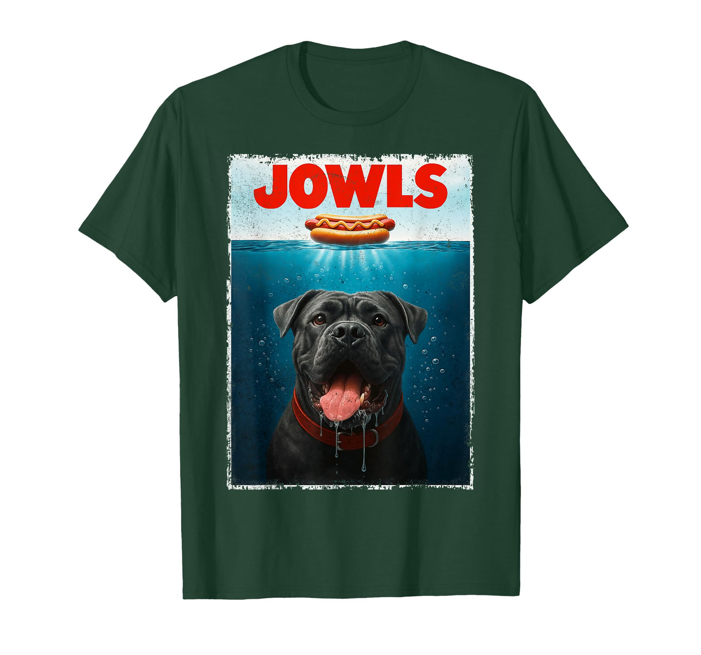 Cane Corso Jowls Italian Mastiff Funny Dog Dad Dog Mom Gifts Men Women Kids T-Shirt