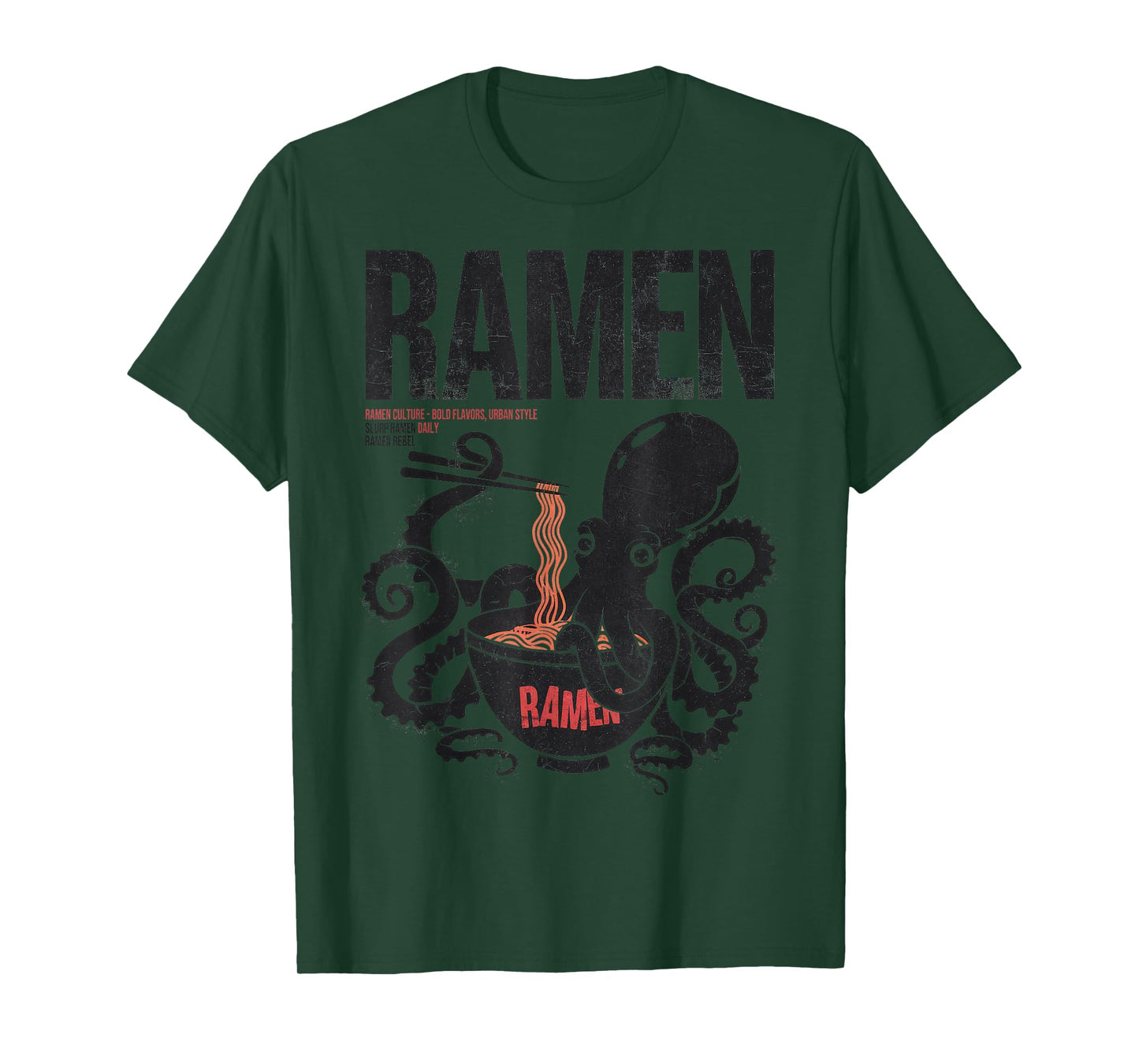 Ramen Noodles Kawaii Japan Fashion Y2K Otaku Manga Anime T-Shirt