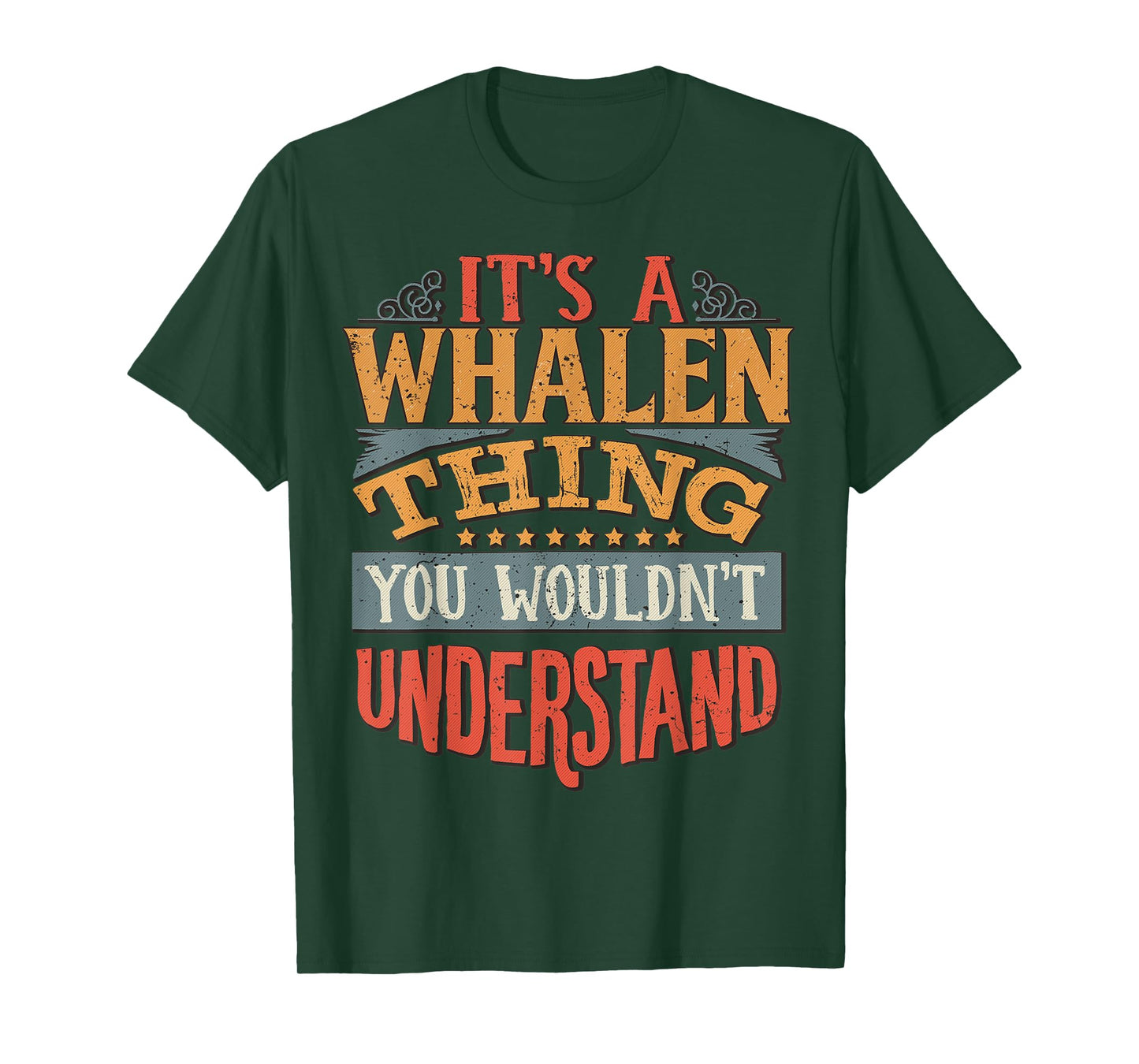 Whalen Name T-Shirt