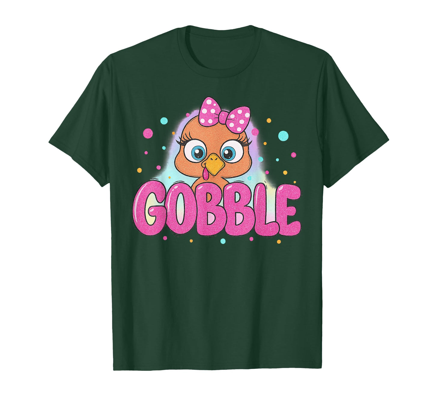 Coquette Gobble Funny Gobble Turkey Day Funny Thanksgiving T-Shirt