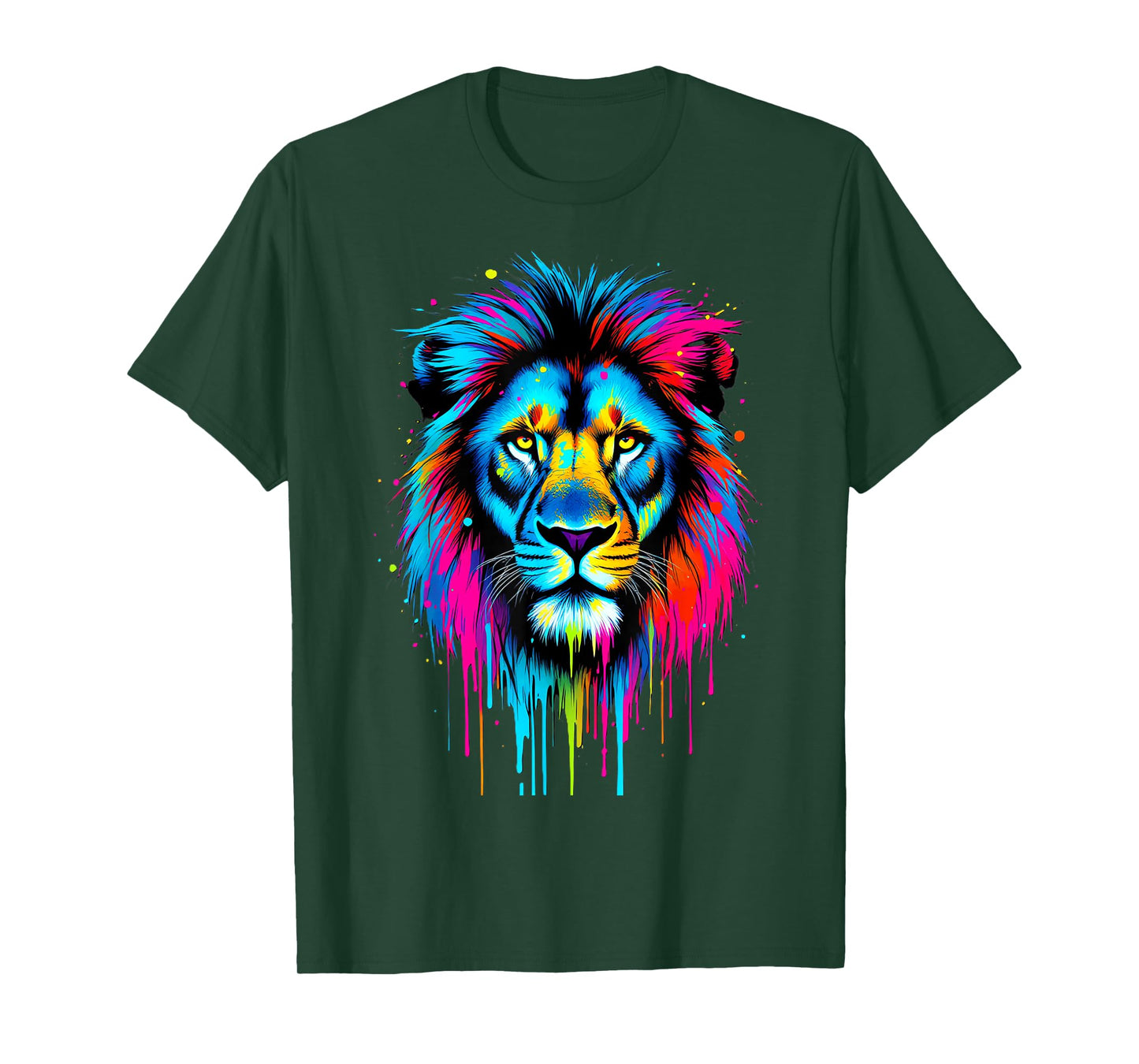 Lion Lover Pop Art Beautiful Lion T-Shirt