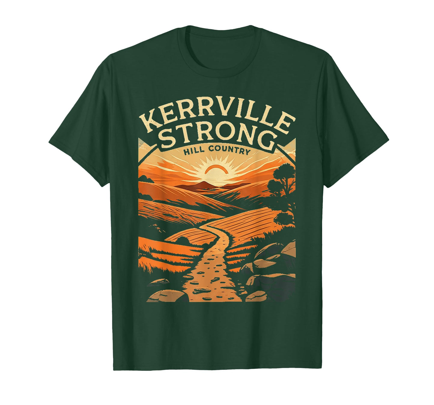 Kerrville Strong Hill Country Texas Support Texas Strong T-Shirt