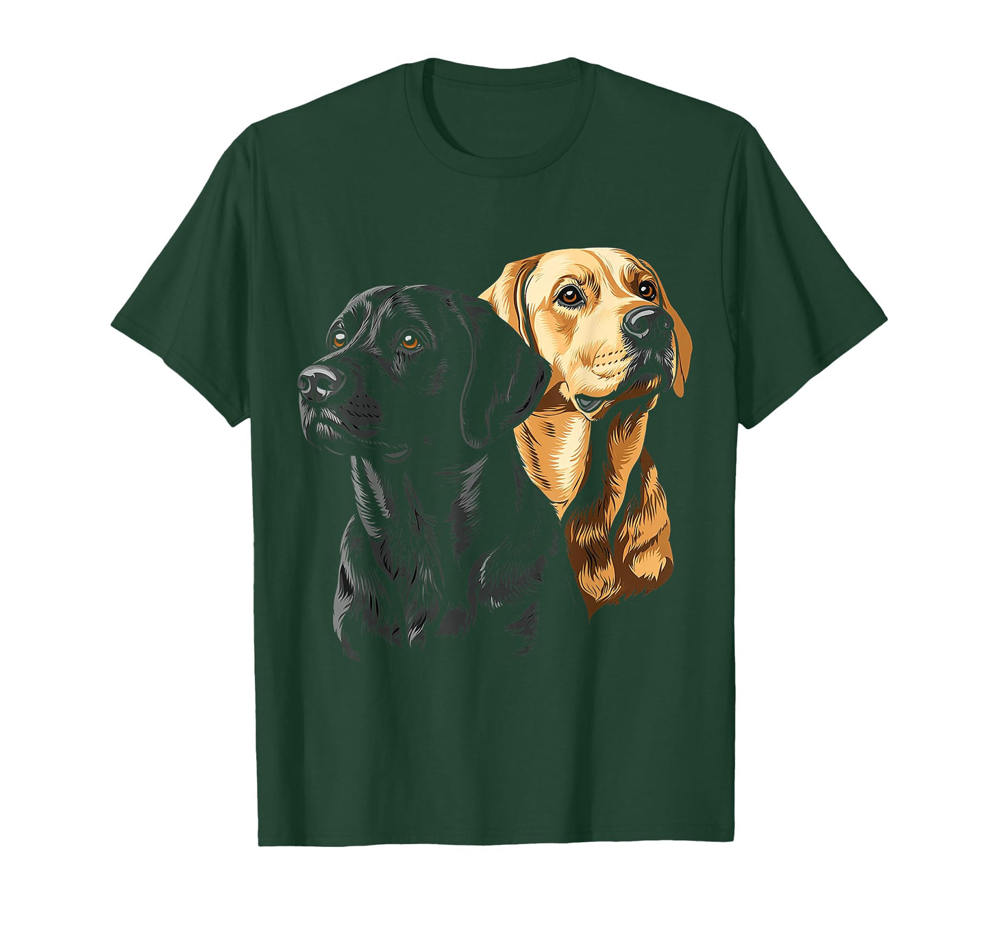 Labrador Dog Graphic Pet Artwork Labrador T-Shirt for Men Women Kids