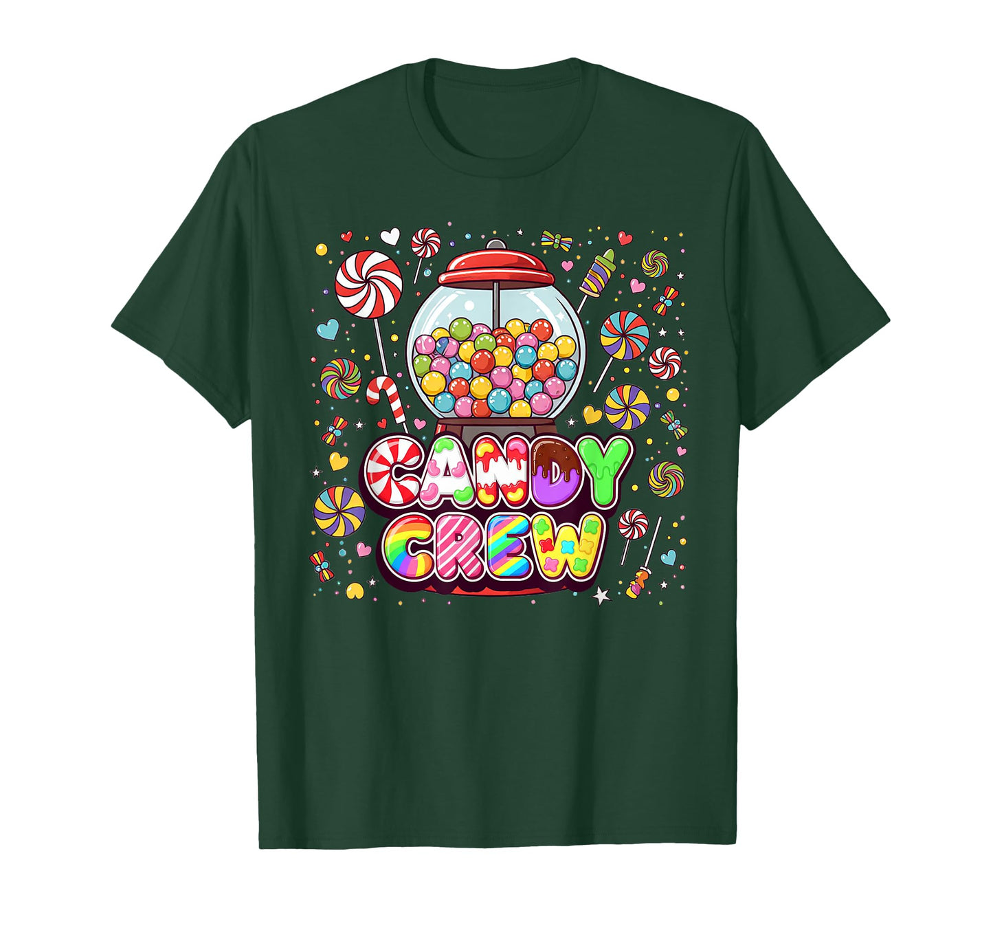 Candy Land Candy Crew Party Halloween Costumes Candy Squad T-Shirt