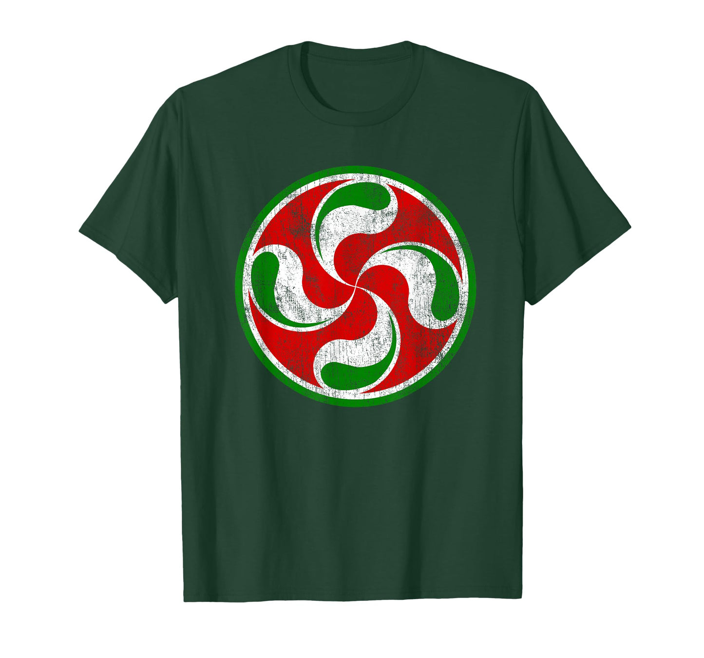 Basque Flag Lauburu Gift - Pais Vasco / Basque Country T-Shirt