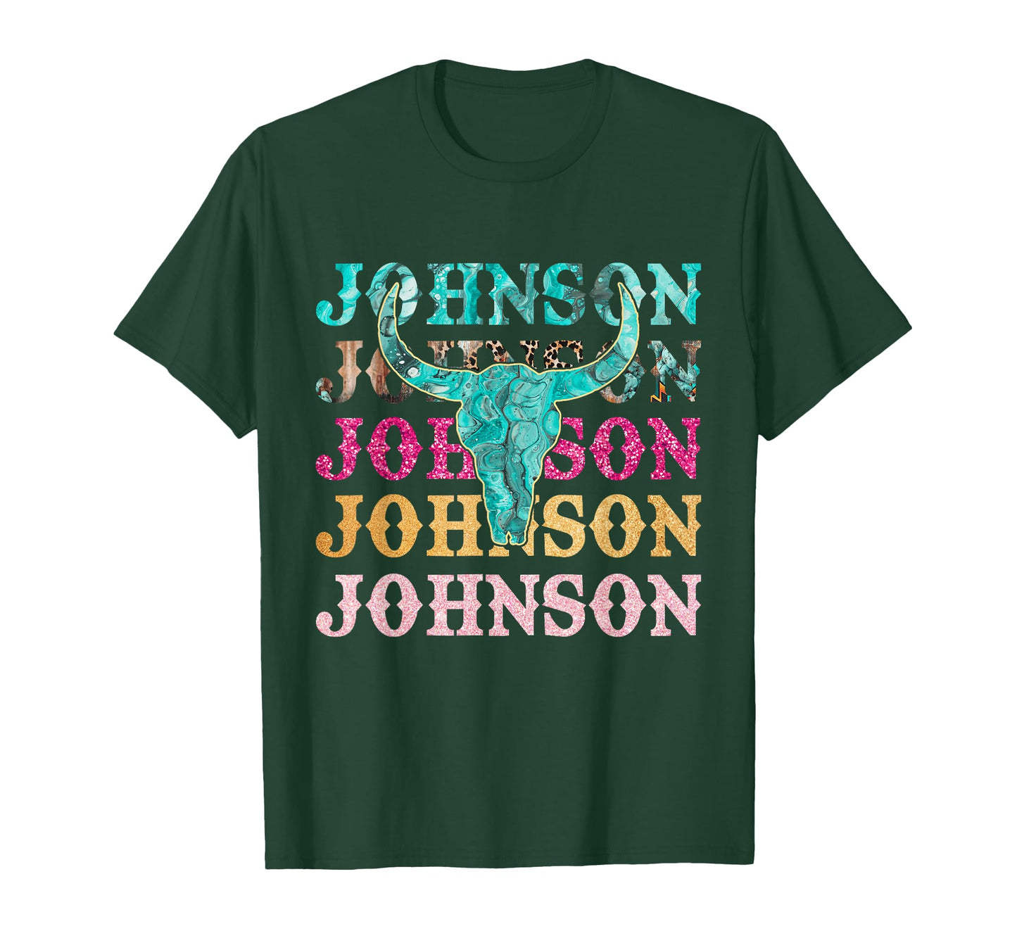Retro Cojo Johnson Bull Skull Music Country 70s Cowboys Boot T-Shirt