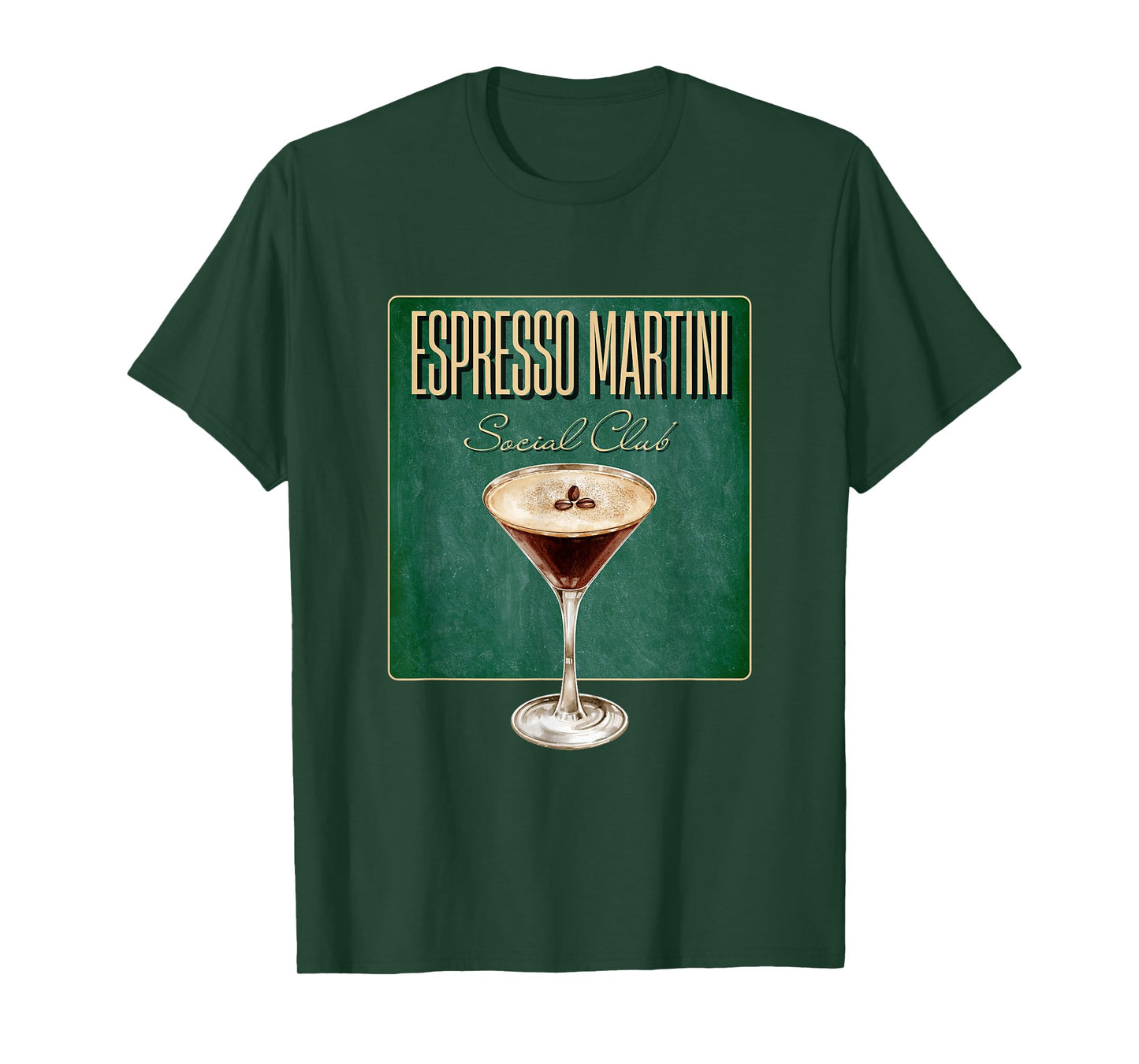 Espresso Martini Social Club | Coffee Cocktail Cafe Bar Team T-Shirt