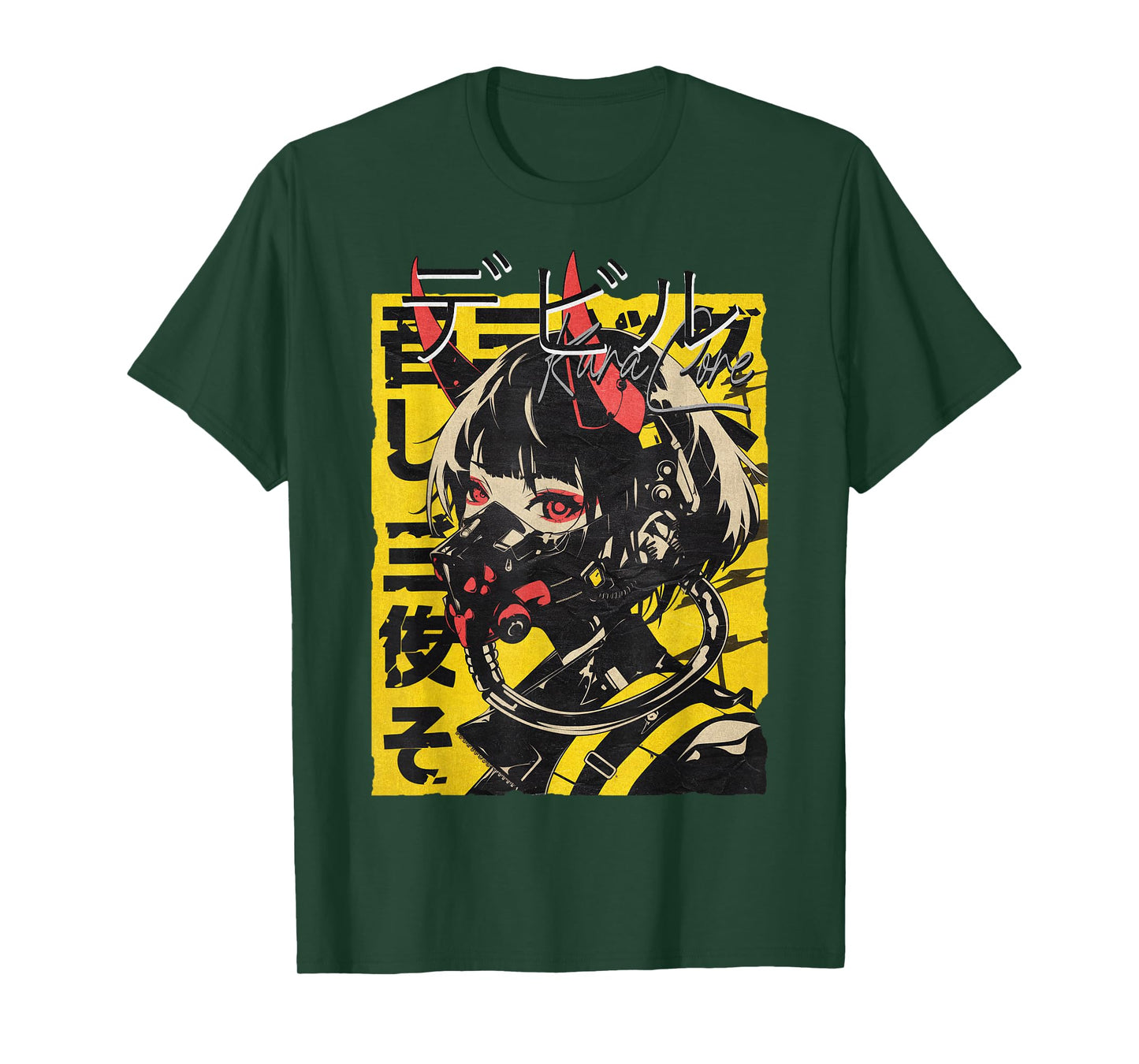 Japan Streetwear Cyberpunk Y2K Techwear Retro Manga Anime T-Shirt