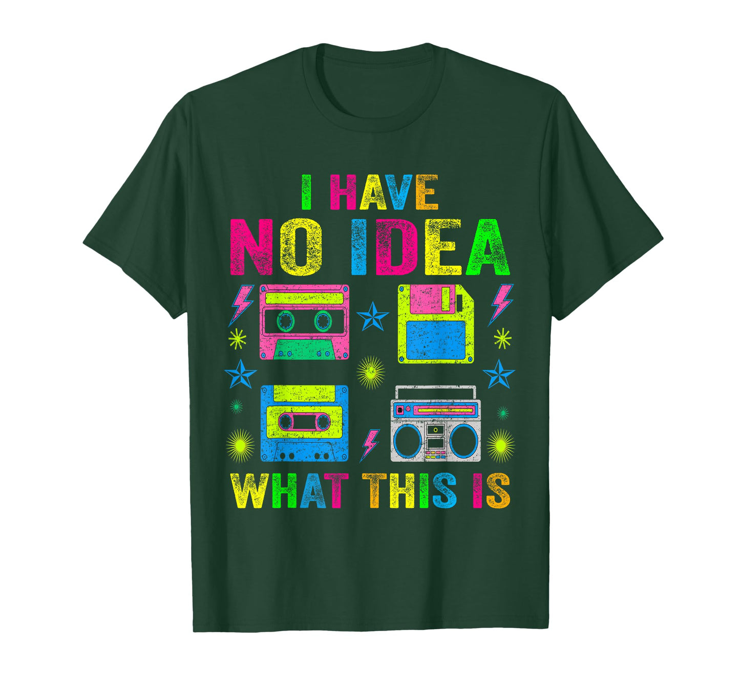 I Have No Idea What This Is For Men Women Kid 70s 80s 90s T-Shirt