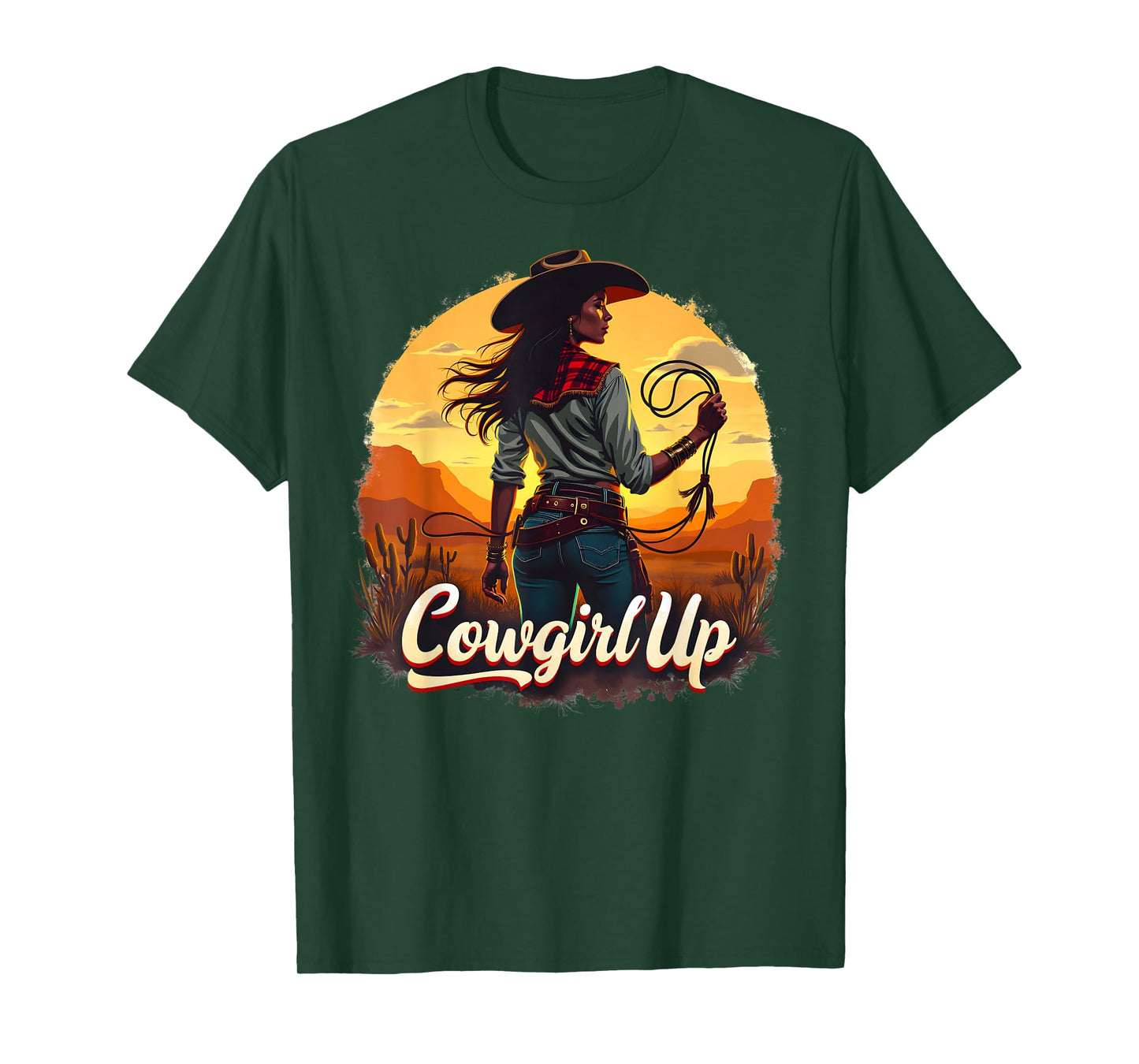 Western Cowgirl Rodeo Lifestyle Spirit T-Shirt