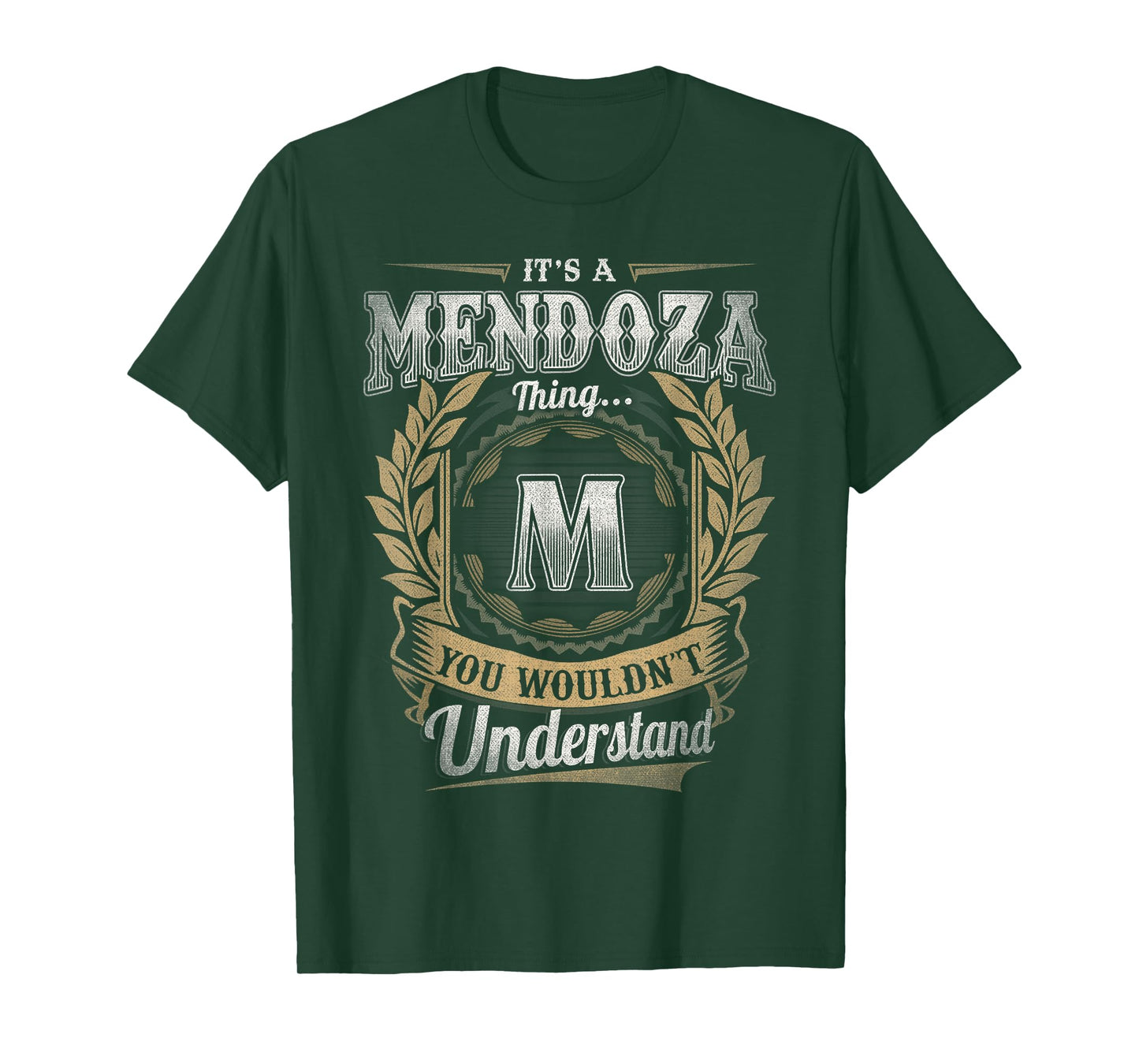 Mendoza Last Name Shirt It's A Mendoza Thing T-Shirt